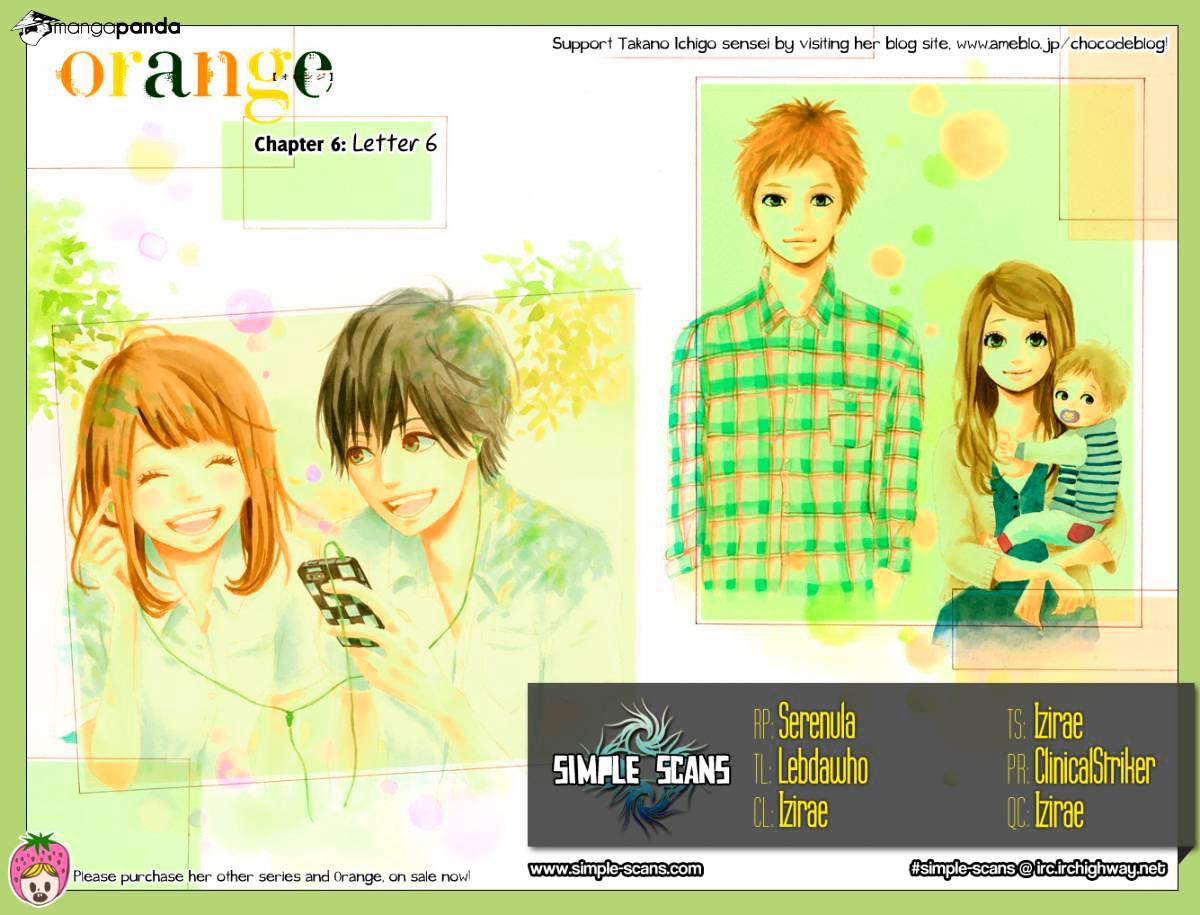 Orange (Takano Ichigo) - Chapter 6