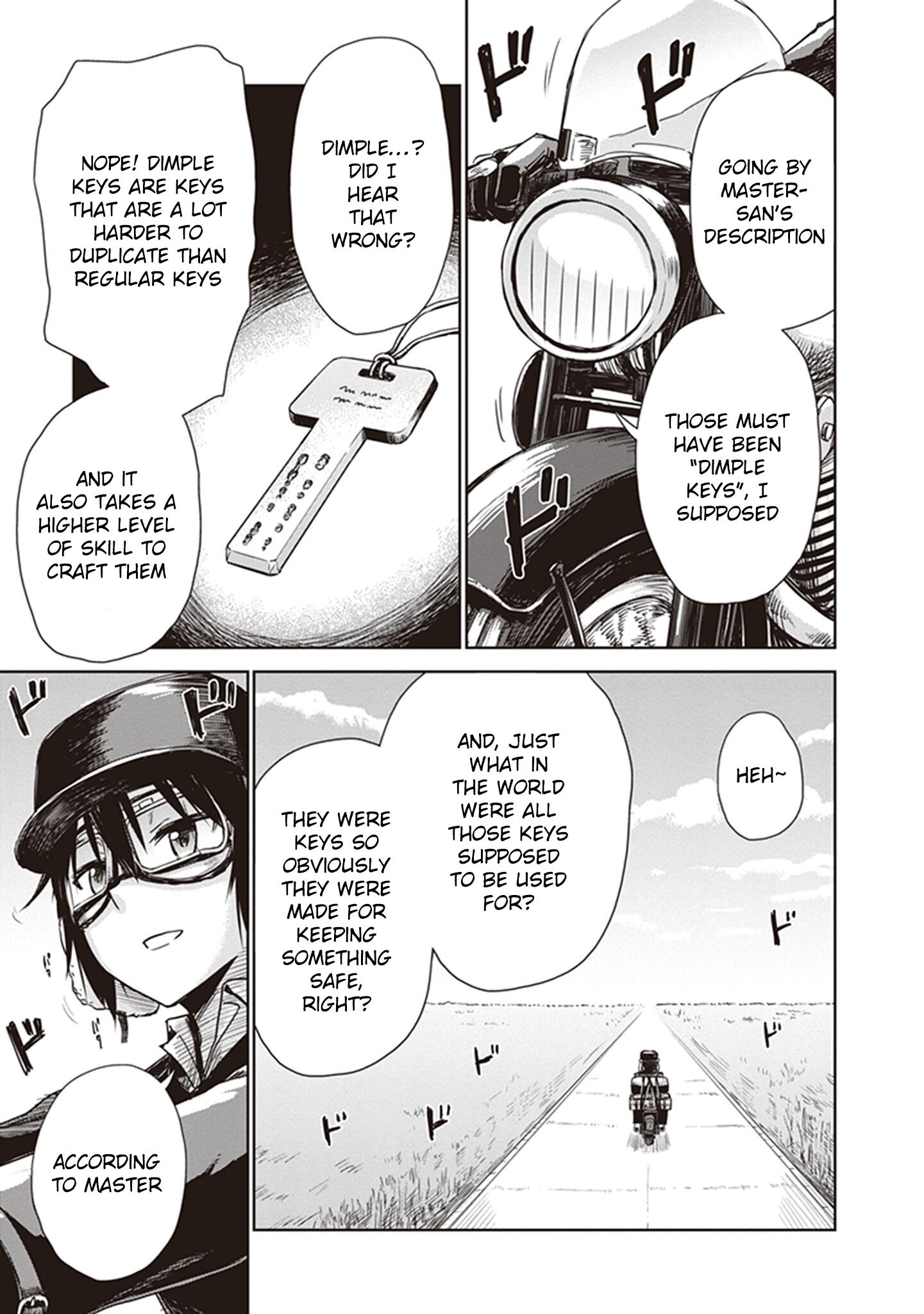 Kino's Journey (Gou) - Vol.2 Chapter 7: Country Of Keys - The Key Of Tomorrow -