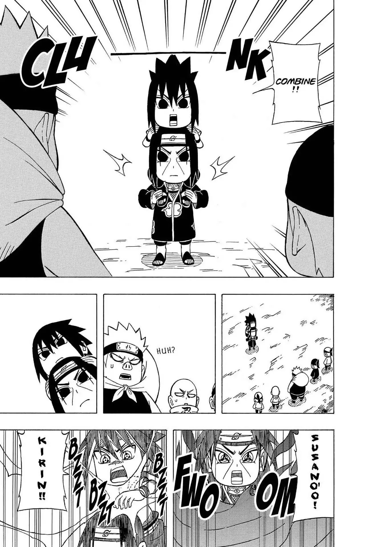 Naruto: Chibi Sasuke's Sharingan Legend - Chapter 13: Two-Man Cell!!