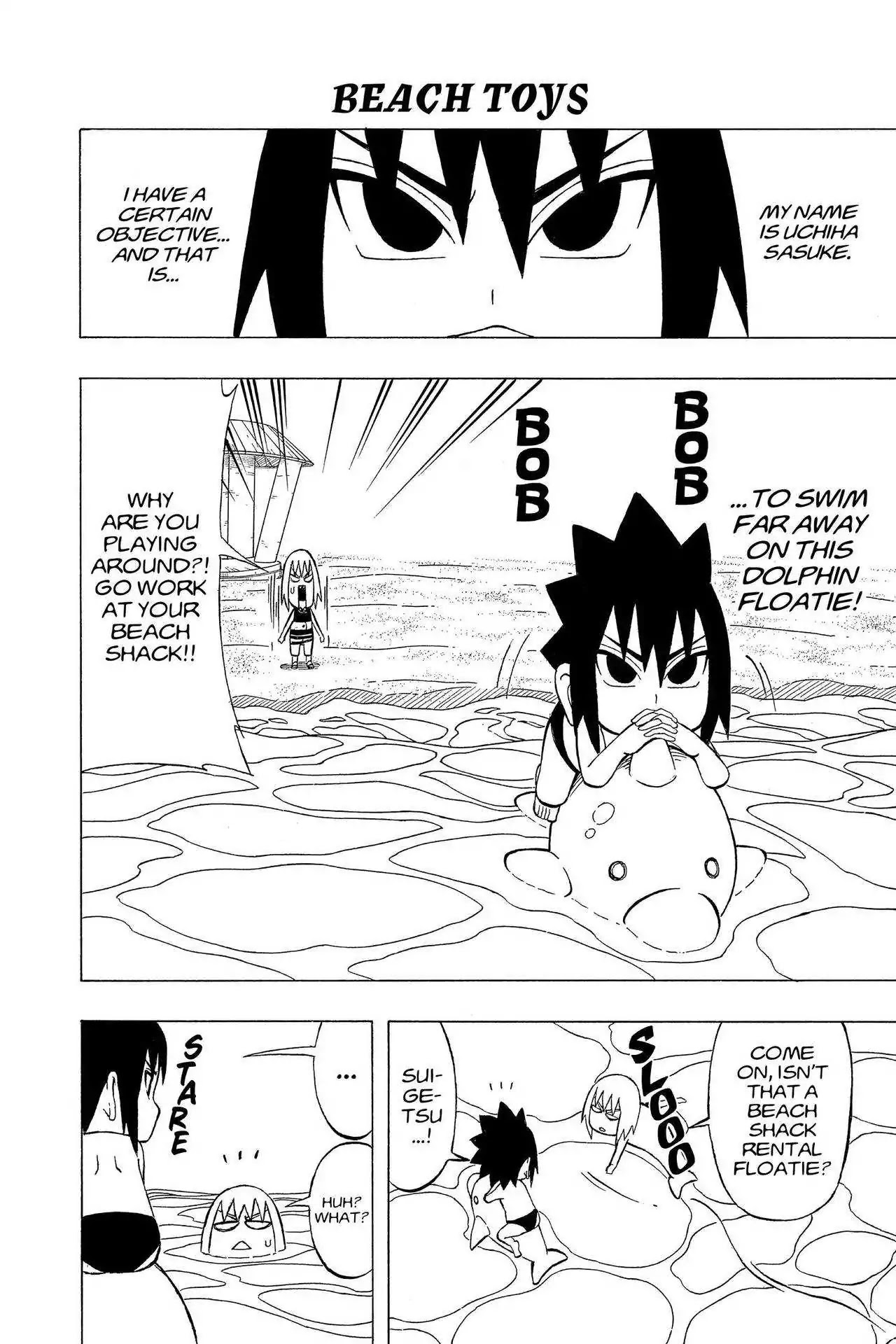 Naruto: Chibi Sasuke's Sharingan Legend - Chapter 17: Beach Shack Taka