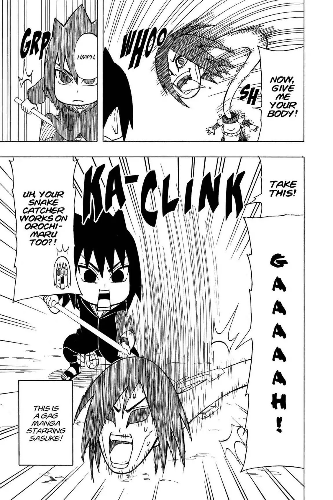 Naruto: Chibi Sasuke's Sharingan Legend - Chapter 8: Orochimaru!!