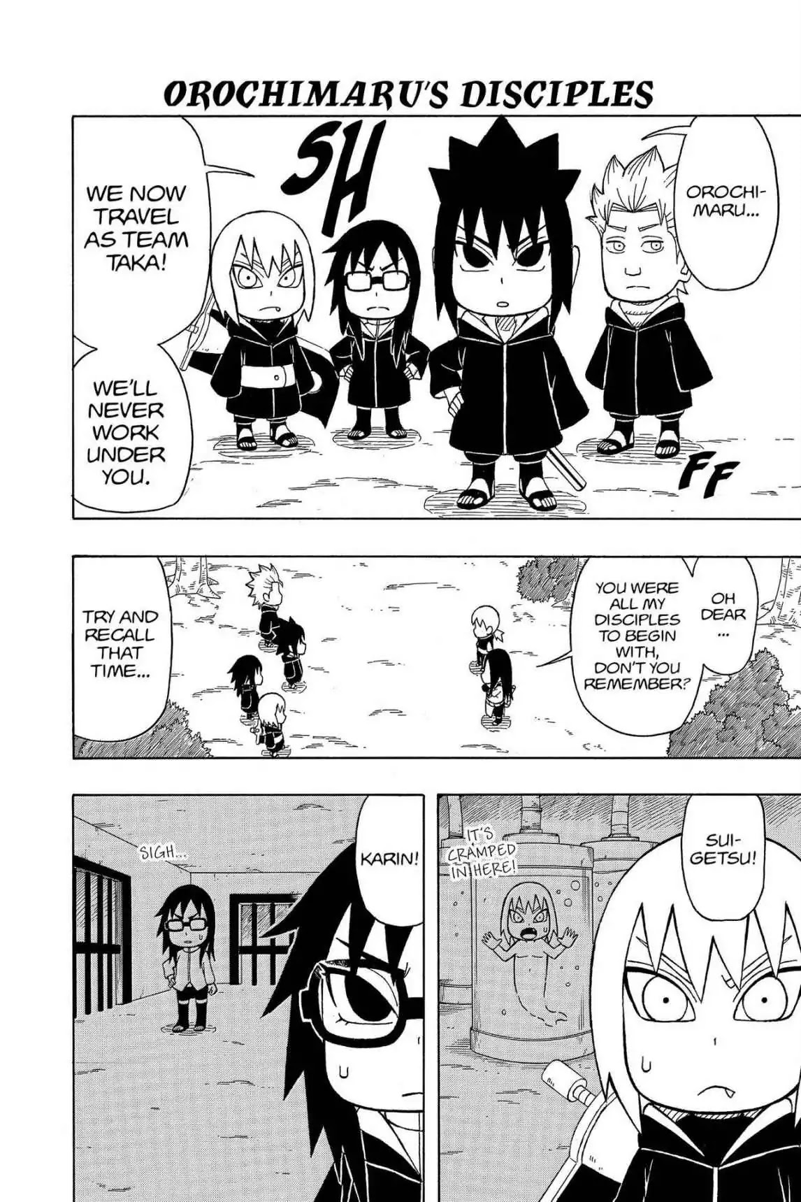 Naruto: Chibi Sasuke's Sharingan Legend - Chapter 8: Orochimaru!!