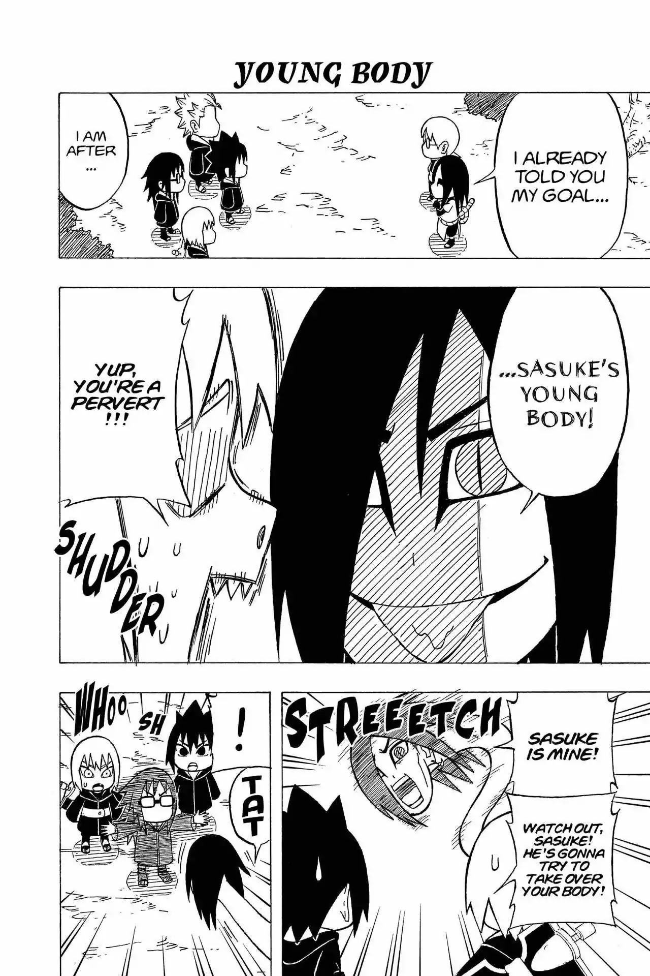 Naruto: Chibi Sasuke's Sharingan Legend - Chapter 8: Orochimaru!!