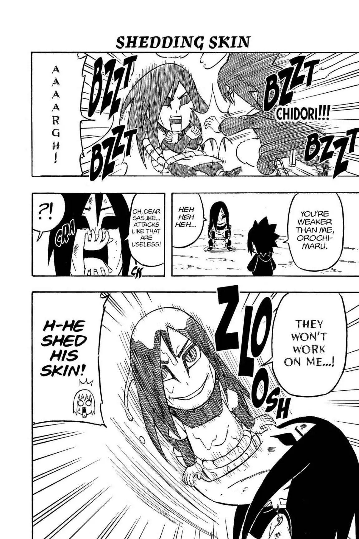 Naruto: Chibi Sasuke's Sharingan Legend - Chapter 8: Orochimaru!!