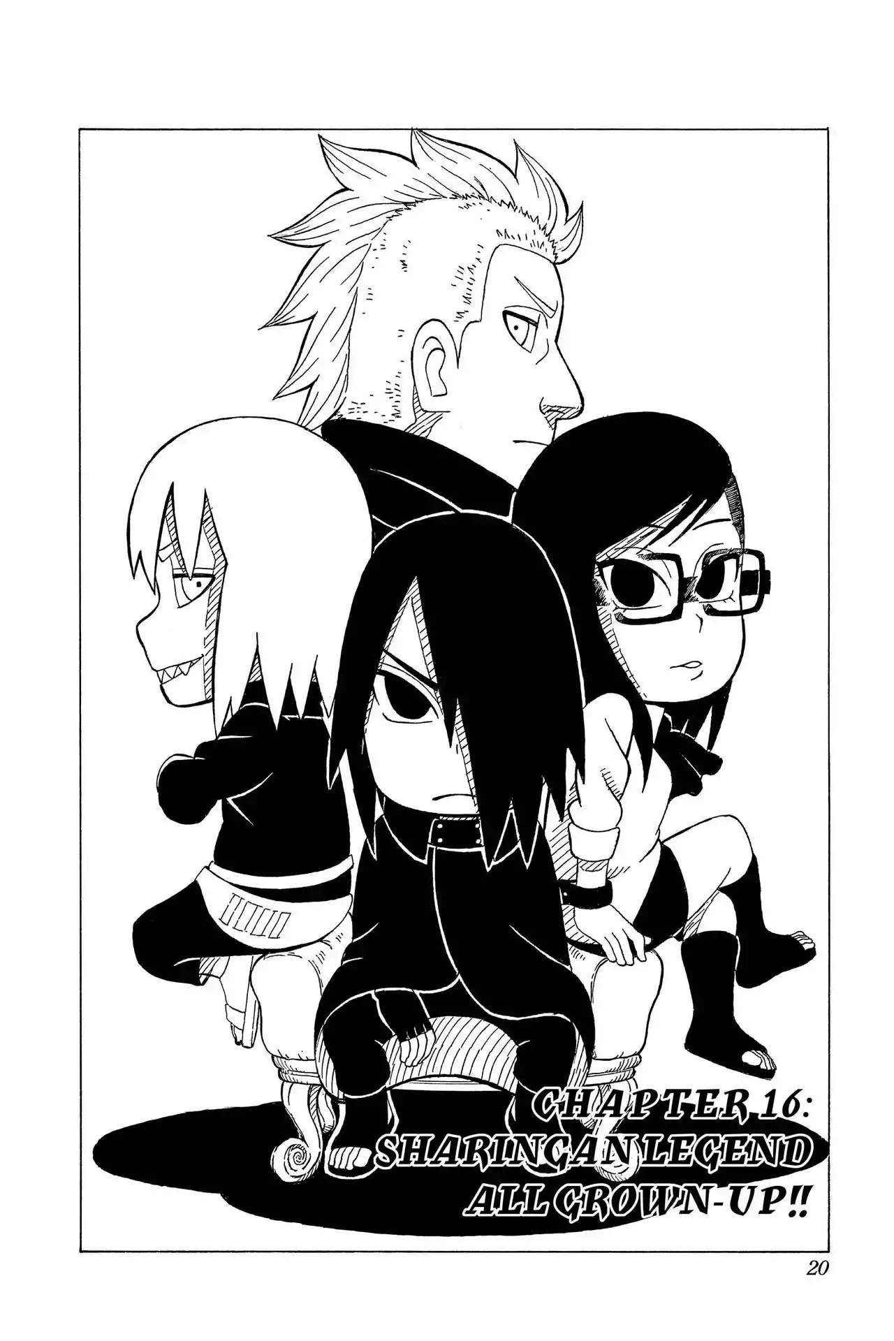 Naruto: Chibi Sasuke's Sharingan Legend - Chapter 16: Sharingan Legend All Grown-Up!!