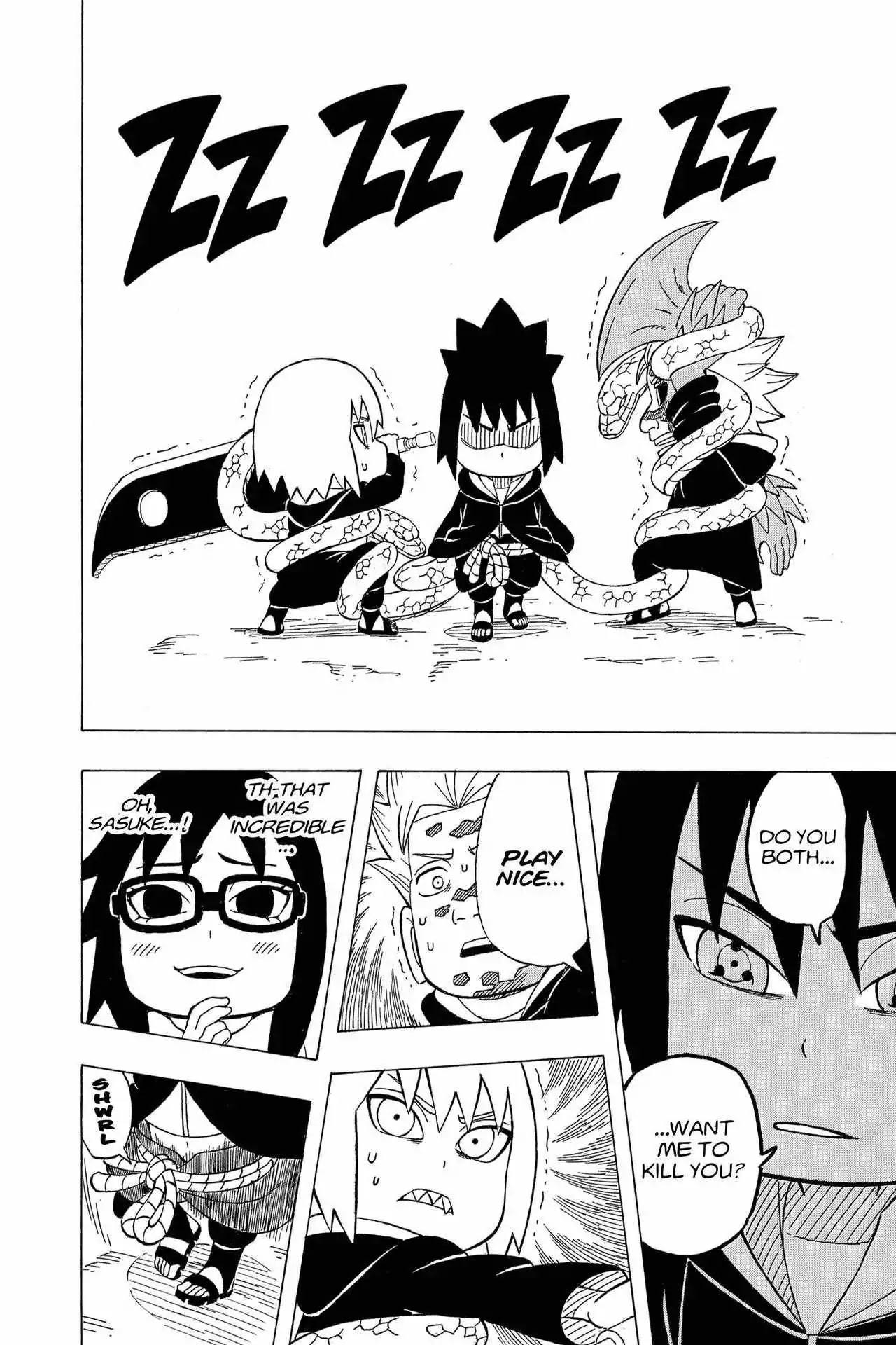 Naruto: Chibi Sasuke's Sharingan Legend - Chapter 2: Taka...!!