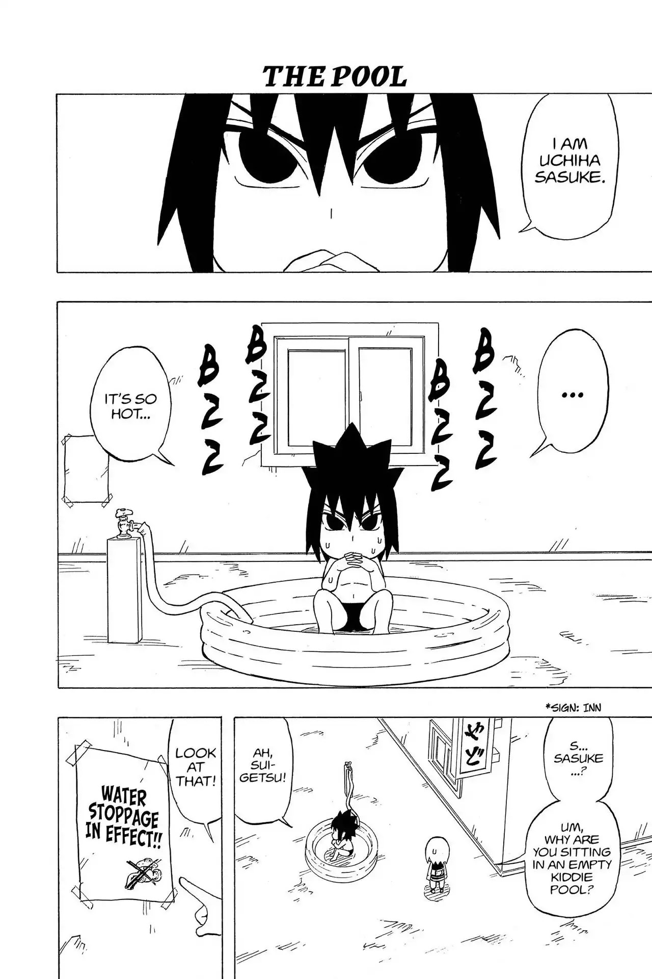 Naruto: Chibi Sasuke's Sharingan Legend - Chapter 6: Team Taka S Summer Vacation!!