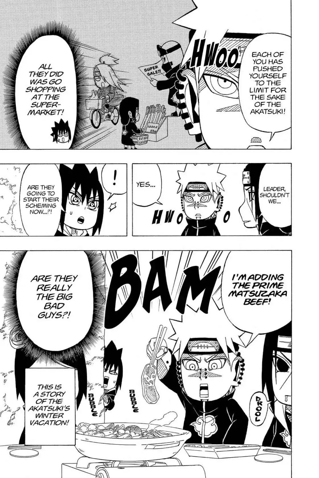 Naruto: Chibi Sasuke's Sharingan Legend - Chapter 10: The Akatsuki S Winter Vacation!!