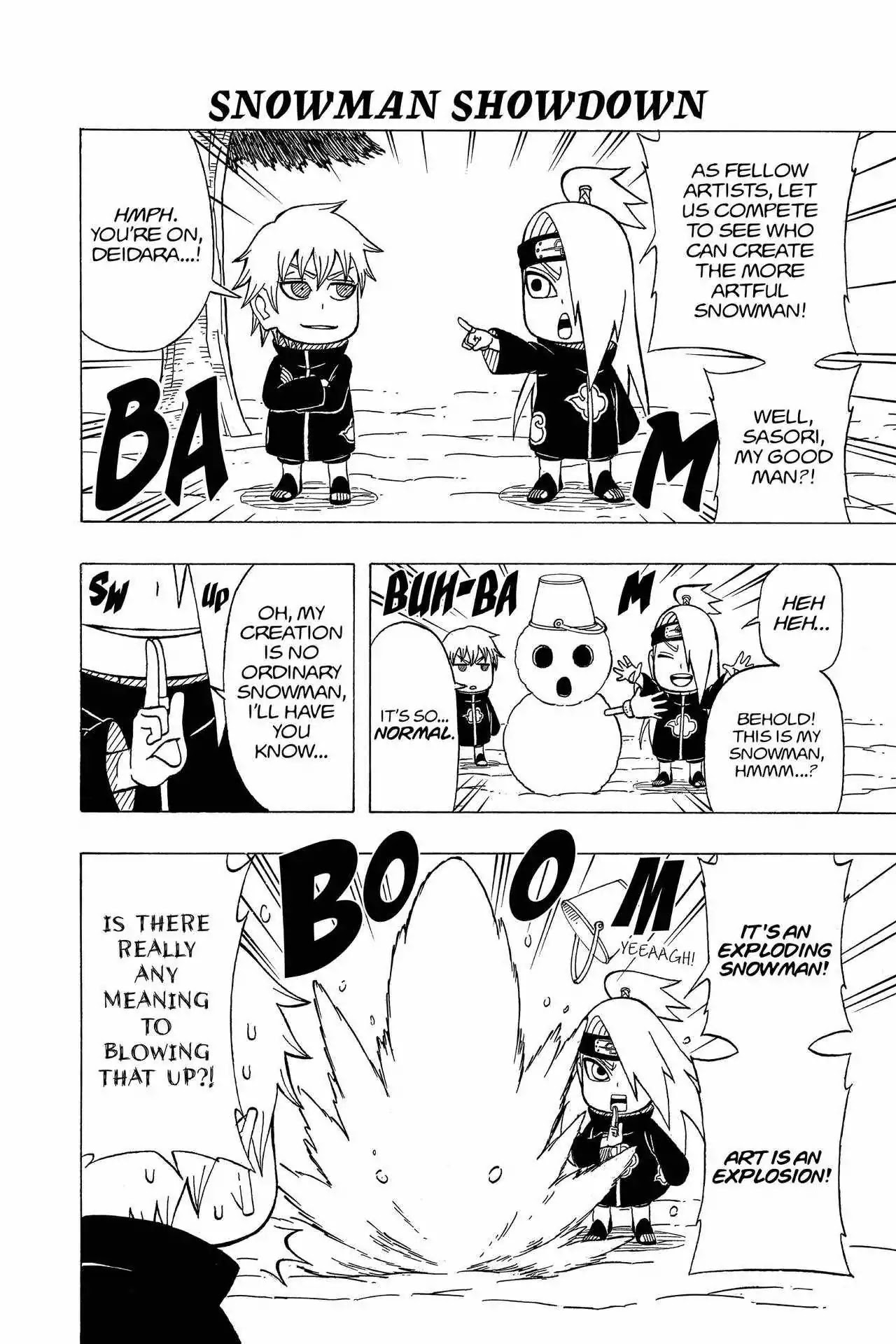 Naruto: Chibi Sasuke's Sharingan Legend - Chapter 10: The Akatsuki S Winter Vacation!!