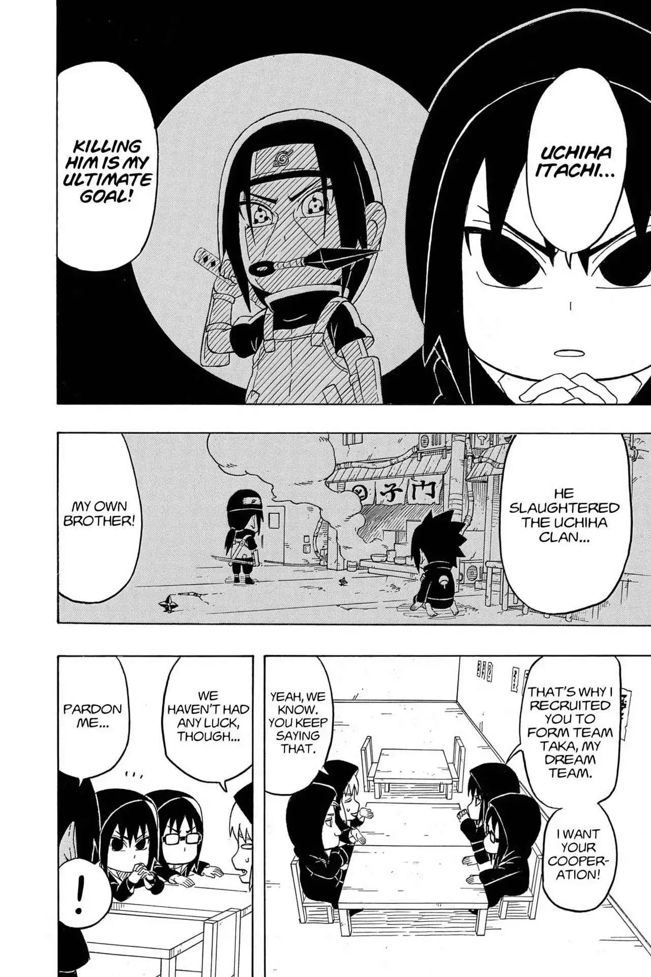 Naruto: Chibi Sasuke's Sharingan Legend - Chapter 3: Uchiha Itachi!!