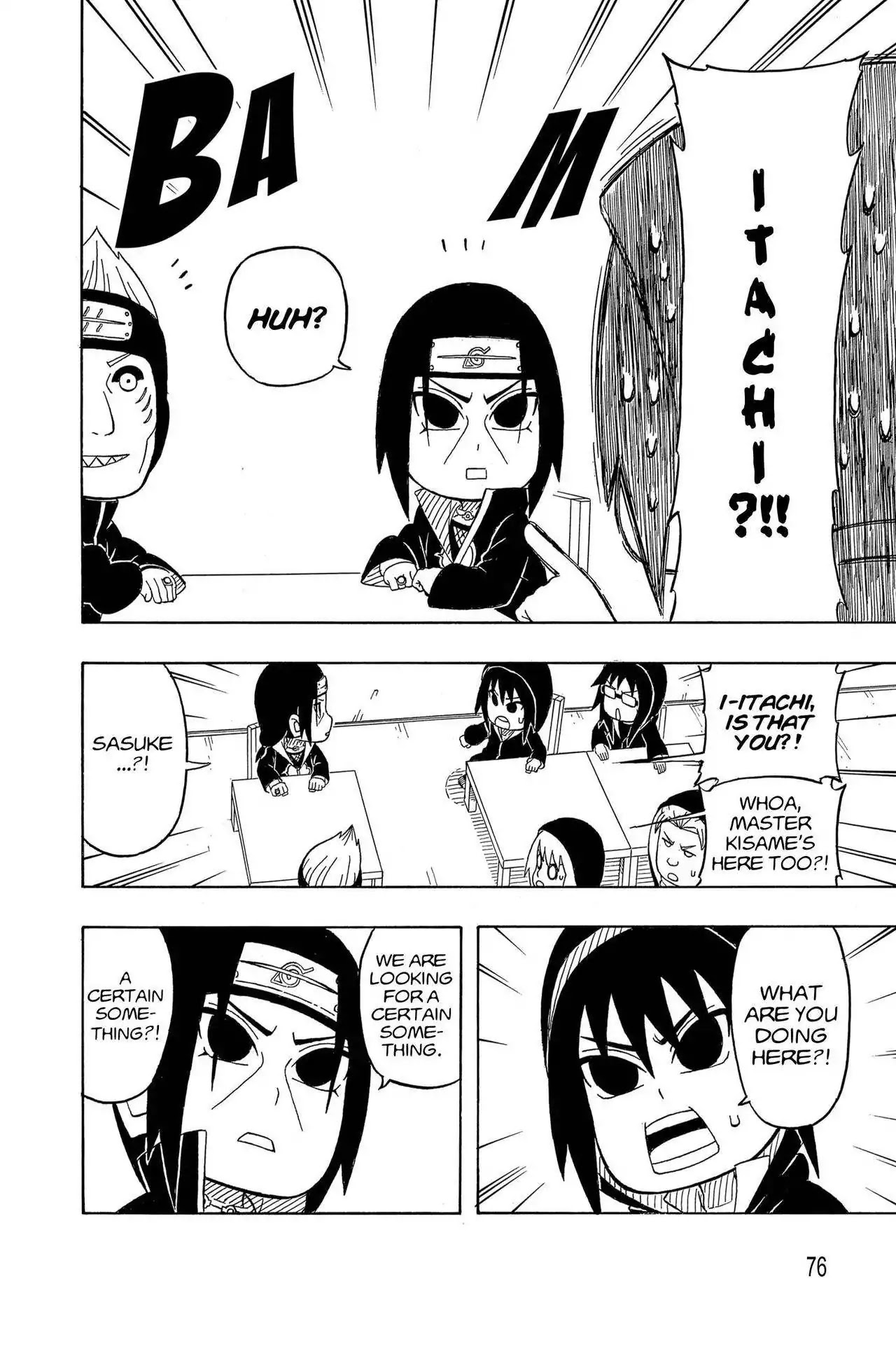 Naruto: Chibi Sasuke's Sharingan Legend - Chapter 3: Uchiha Itachi!!