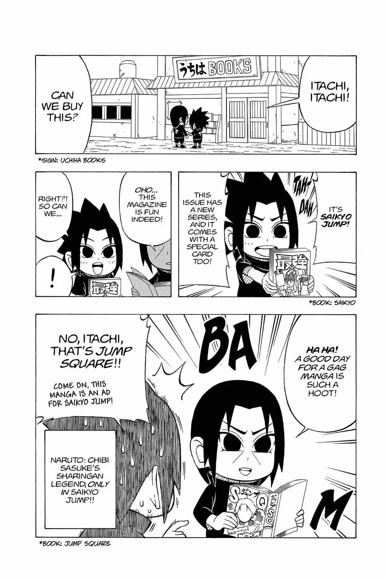 Naruto: Chibi Sasuke's Sharingan Legend - Volume 2 Special: Mini Manga