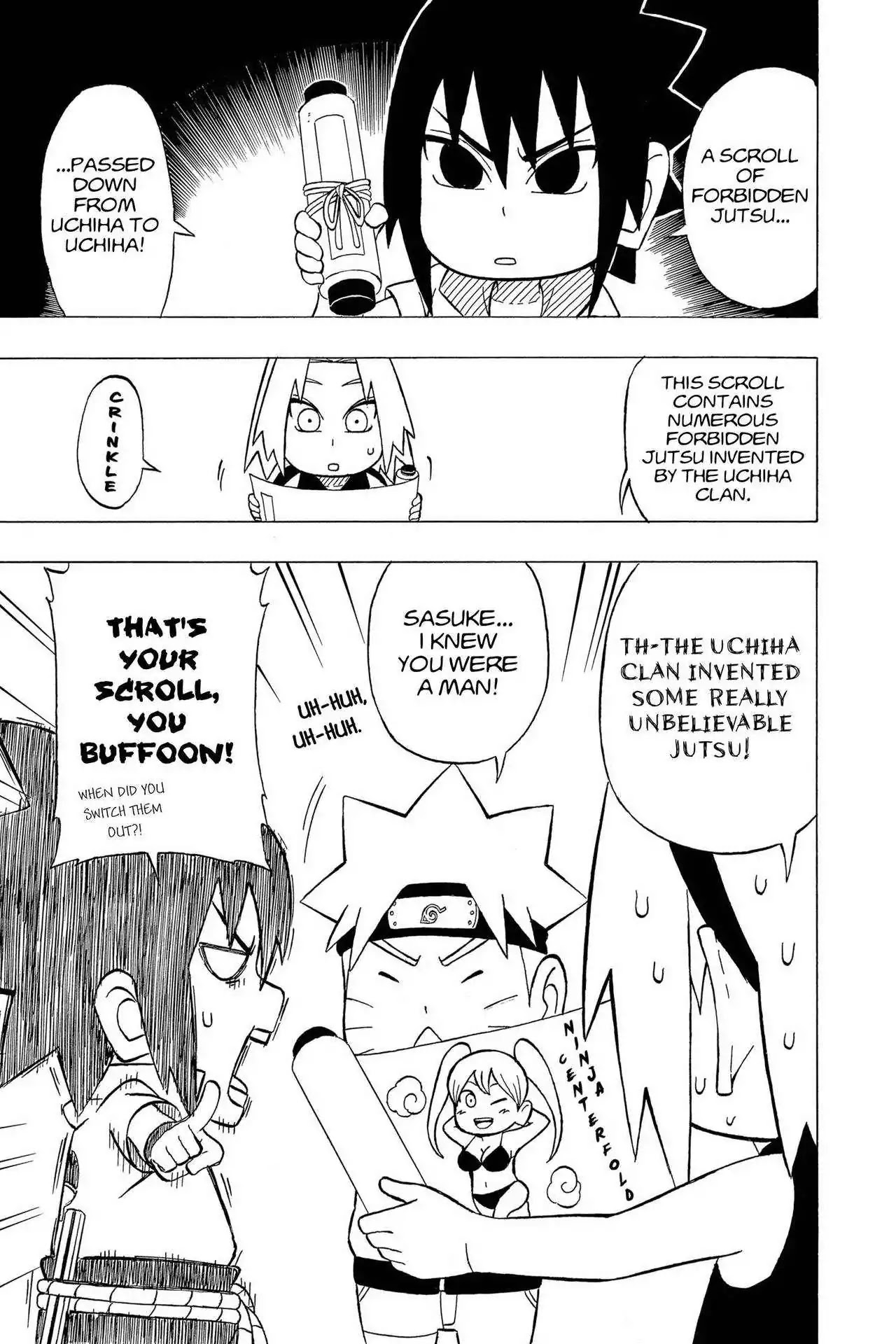 Naruto: Chibi Sasuke's Sharingan Legend - Chapter 5: Konoha!