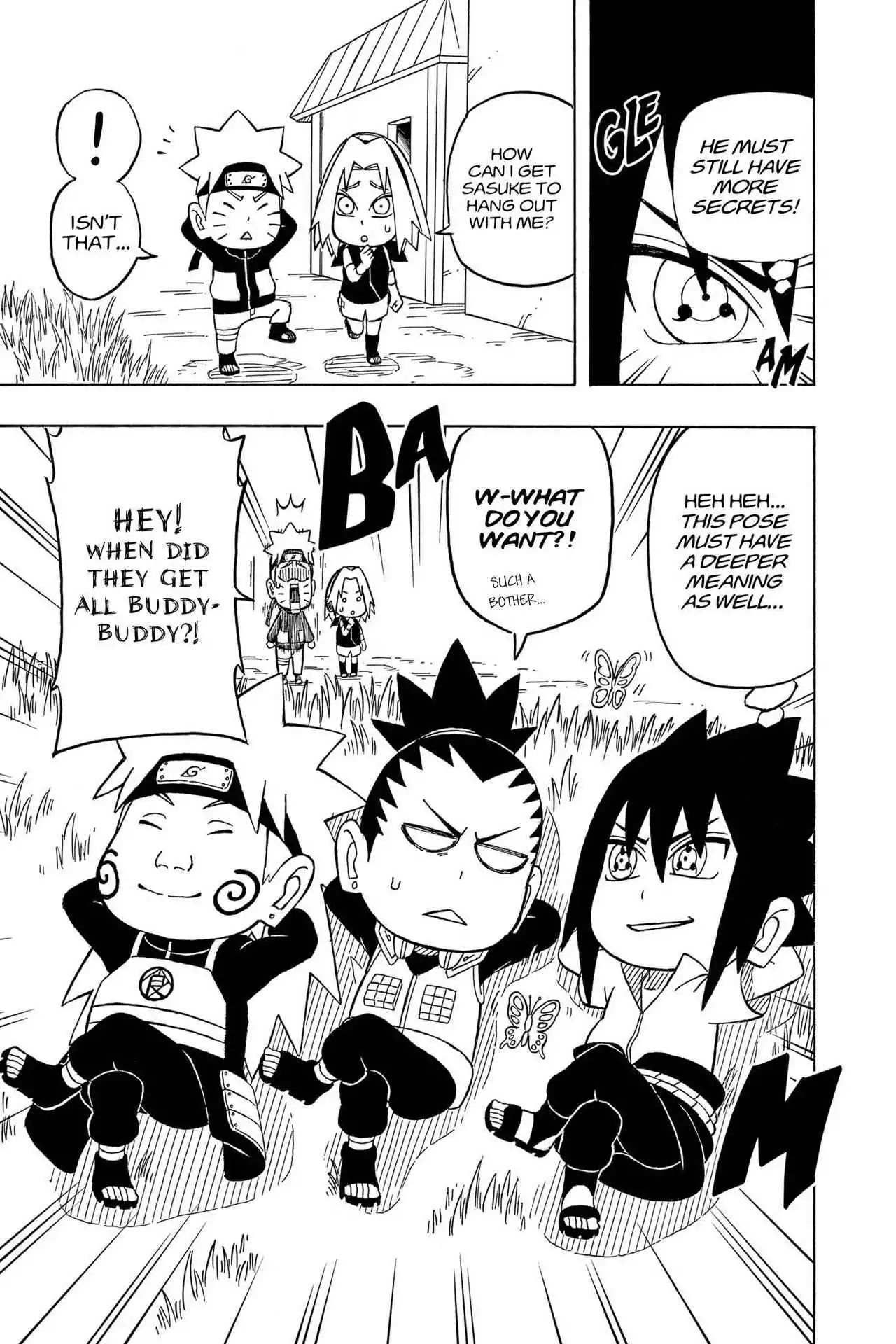 Naruto: Chibi Sasuke's Sharingan Legend - Chapter 5: Konoha!