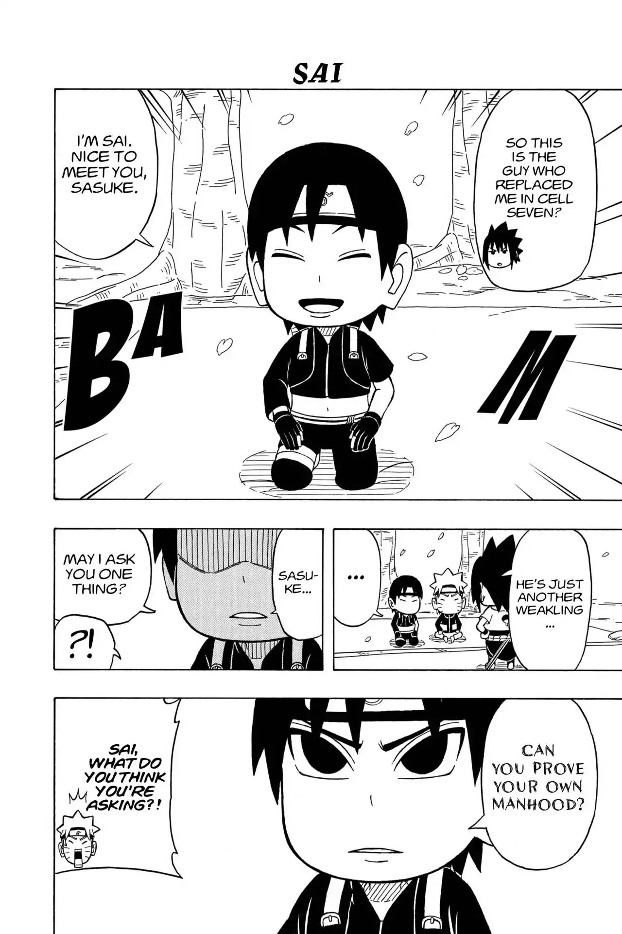 Naruto: Chibi Sasuke's Sharingan Legend - Chapter 4: Uzumaki Naruto!!