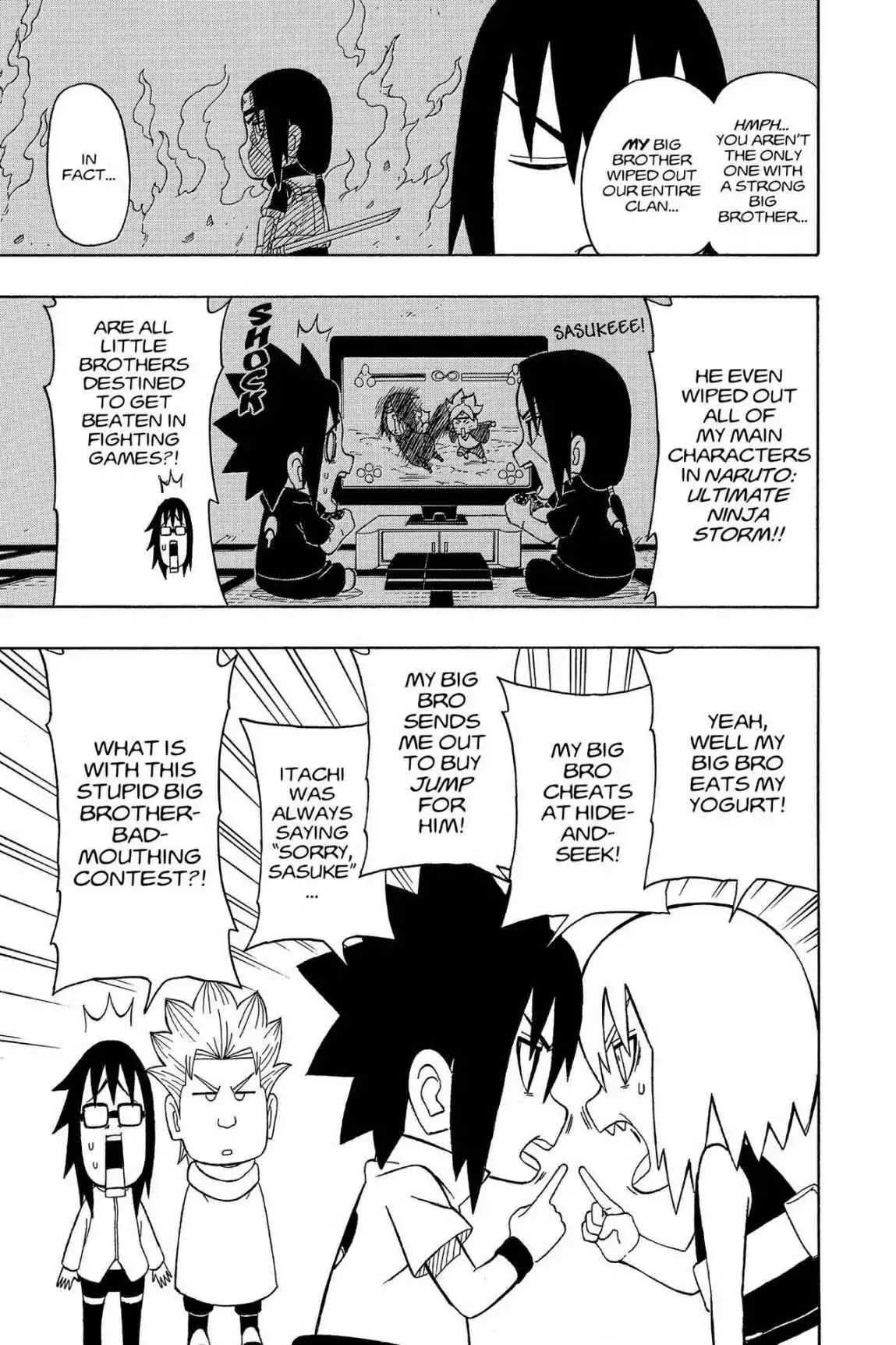 Naruto: Chibi Sasuke's Sharingan Legend - Chapter 21: Sasuke Vs. Suigetsu!!