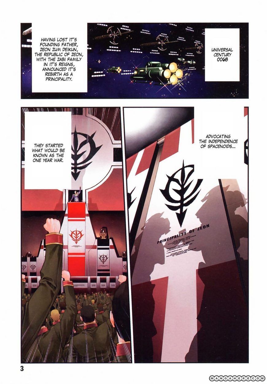 Kidou Senshi Gundam: Giren Ansatsu Keikaku - Vol.01 Chapter 001 : Investigation Report.01 - The Plot To Assassinate Gihren Zabi