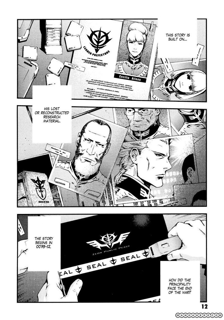 Kidou Senshi Gundam: Giren Ansatsu Keikaku - Vol.01 Chapter 001 : Investigation Report.01 - The Plot To Assassinate Gihren Zabi