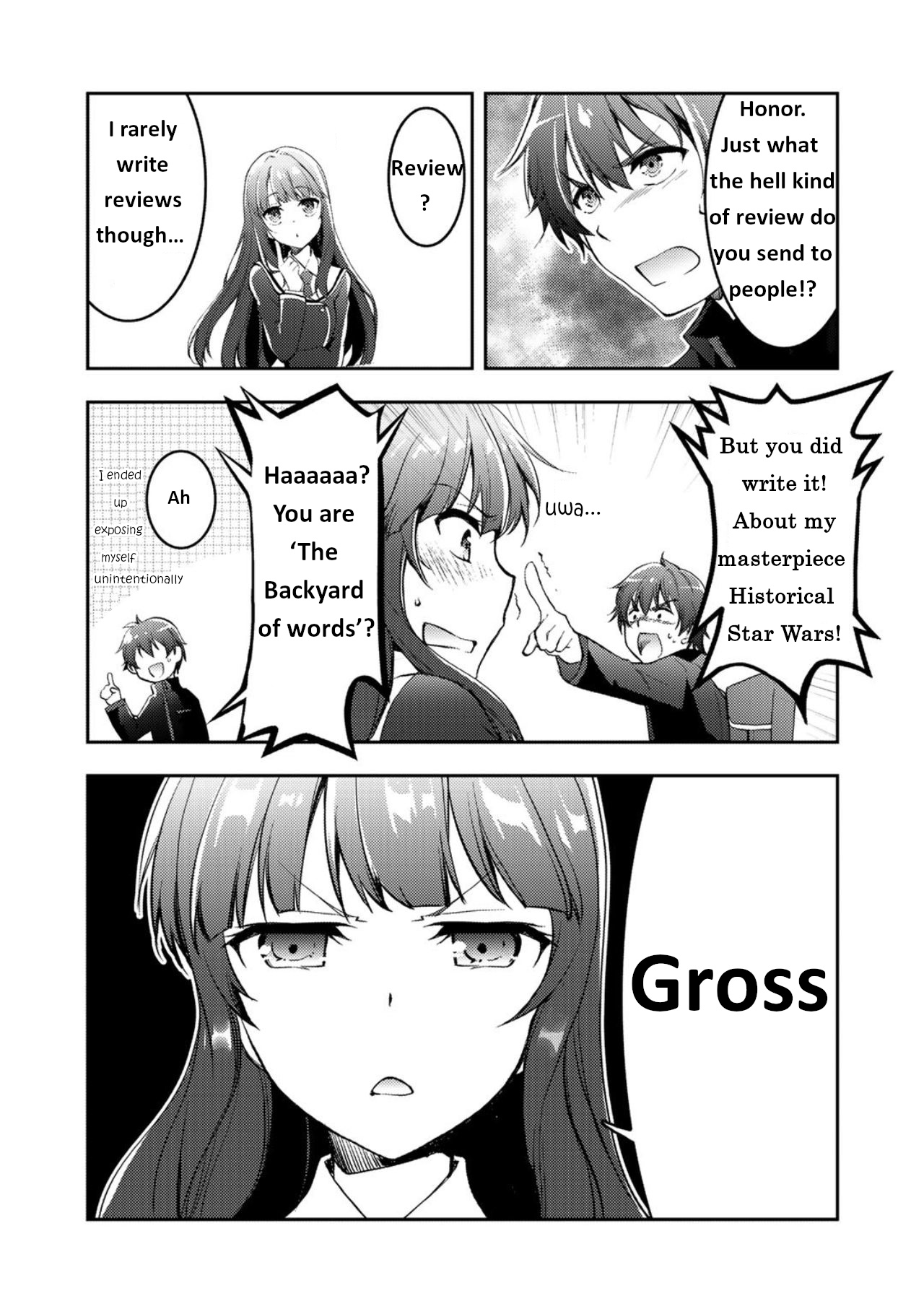 Shousetsu Touko Saito O Riyou Shite Itara, Kurasu No Bishoujo Ga Dokushadatta - Chapter 1