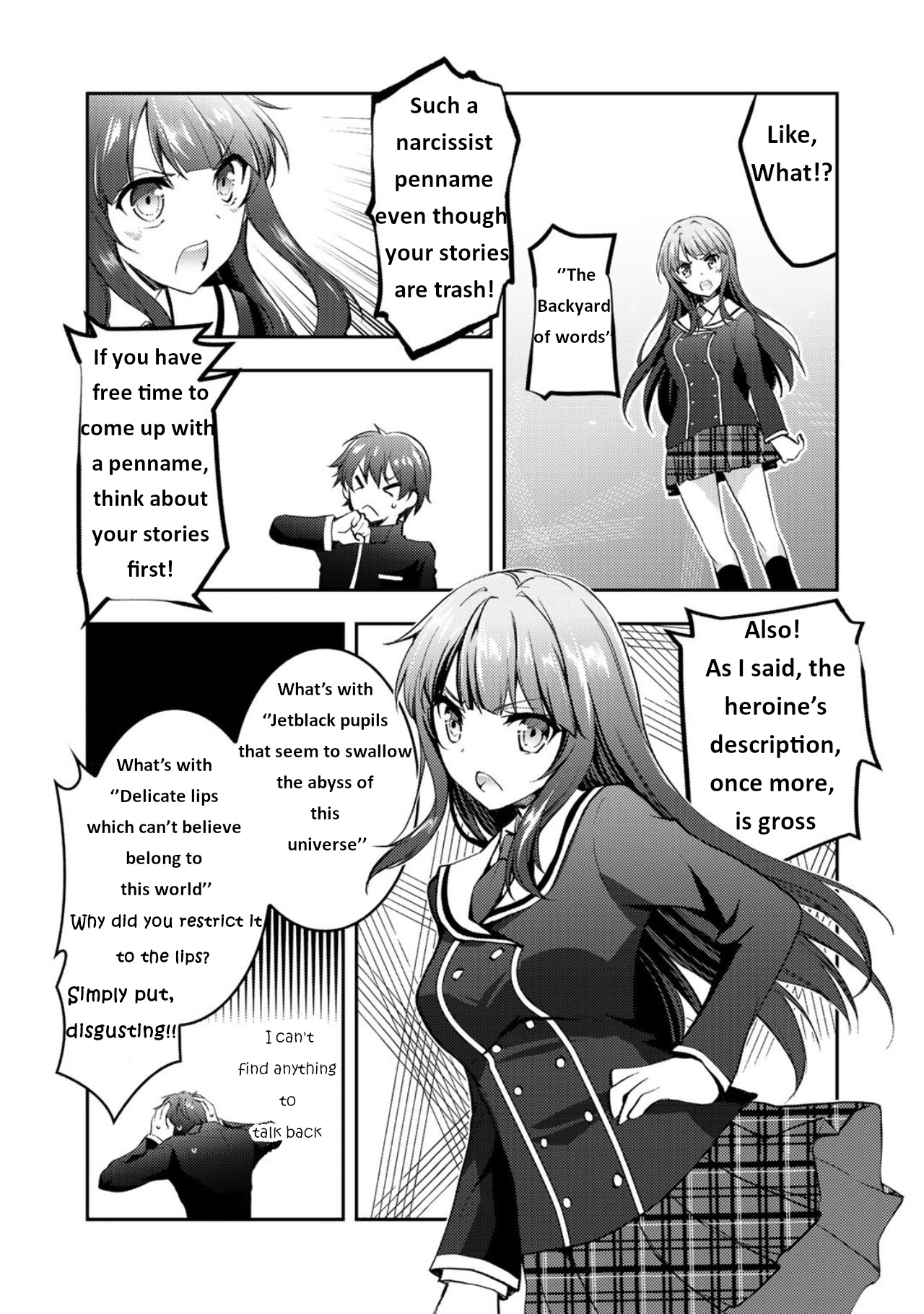 Shousetsu Touko Saito O Riyou Shite Itara, Kurasu No Bishoujo Ga Dokushadatta - Chapter 1