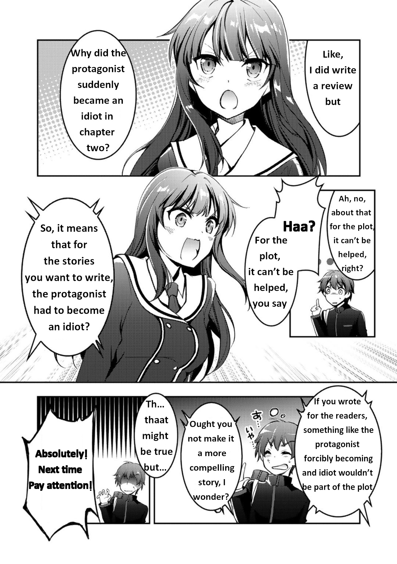 Shousetsu Touko Saito O Riyou Shite Itara, Kurasu No Bishoujo Ga Dokushadatta - Chapter 1