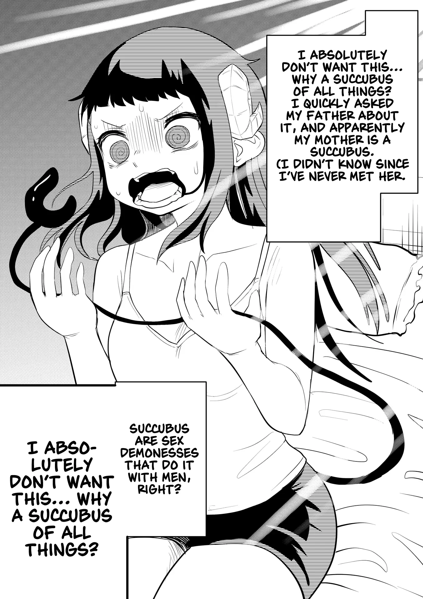 Otokogirai No Onnanoko Ga Saikyou No Succubus Ni Naru Made - Vol.1 Chapter 1: Why A Succubus Of All Things?