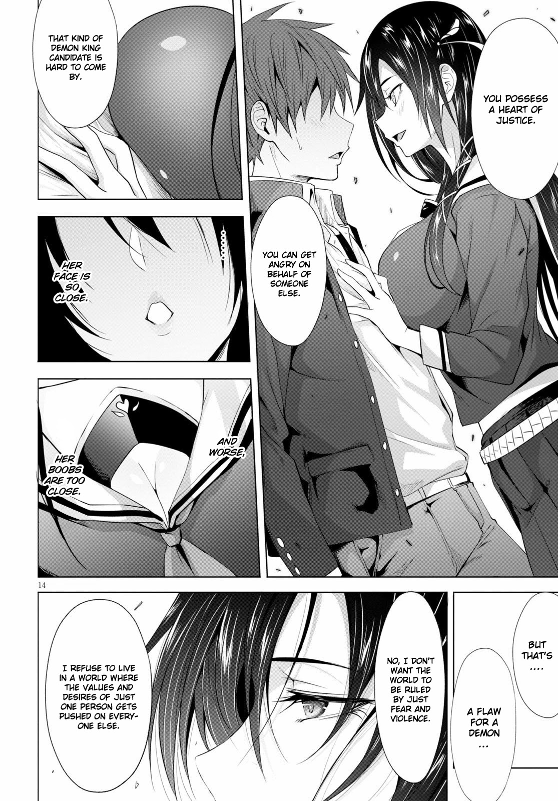 Maou Gakuen No Hangyakusha - Chapter 3: A Demon King With The Power Of Love