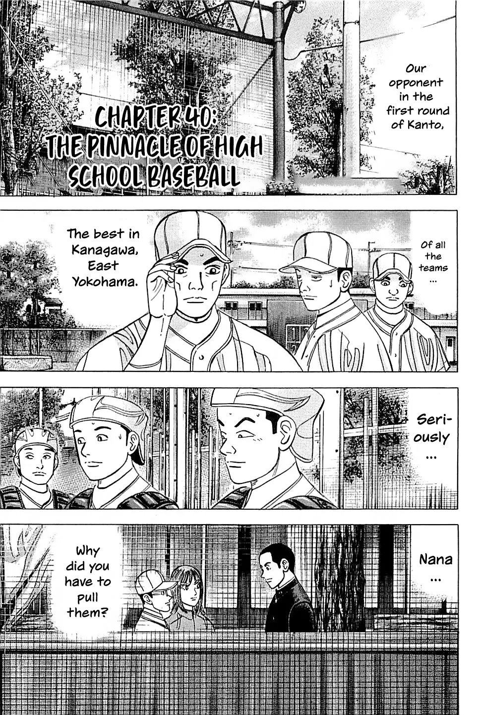 Suna No Eikan - Vol.5 Chapter 40: The Pinnacle Of High School Baseball