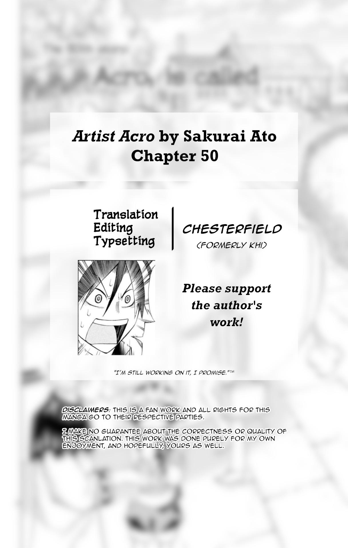 Artist Acro - Chapter 50