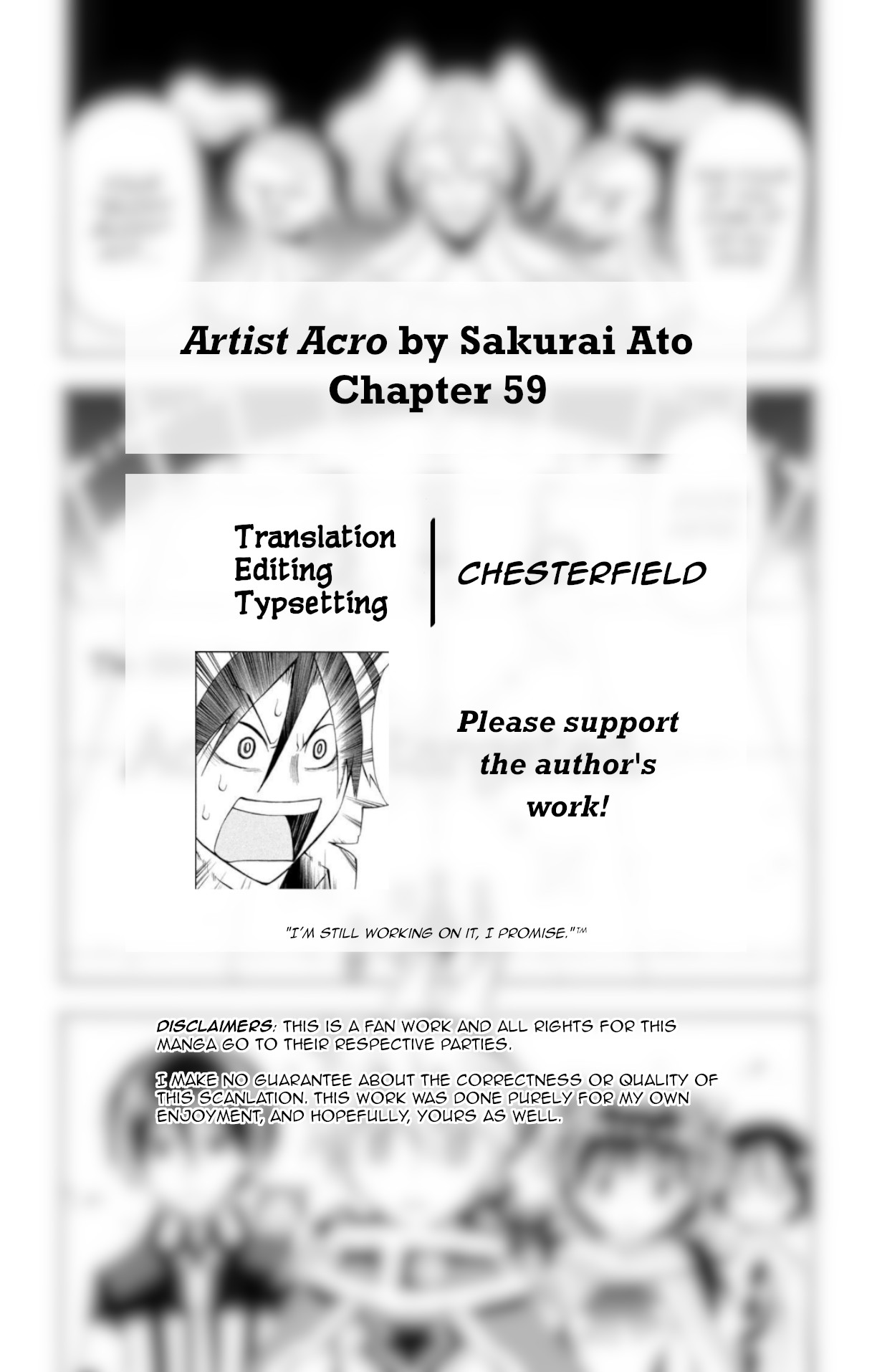 Artist Acro - Vol.7 Chapter 59: Acro, Is Targeted