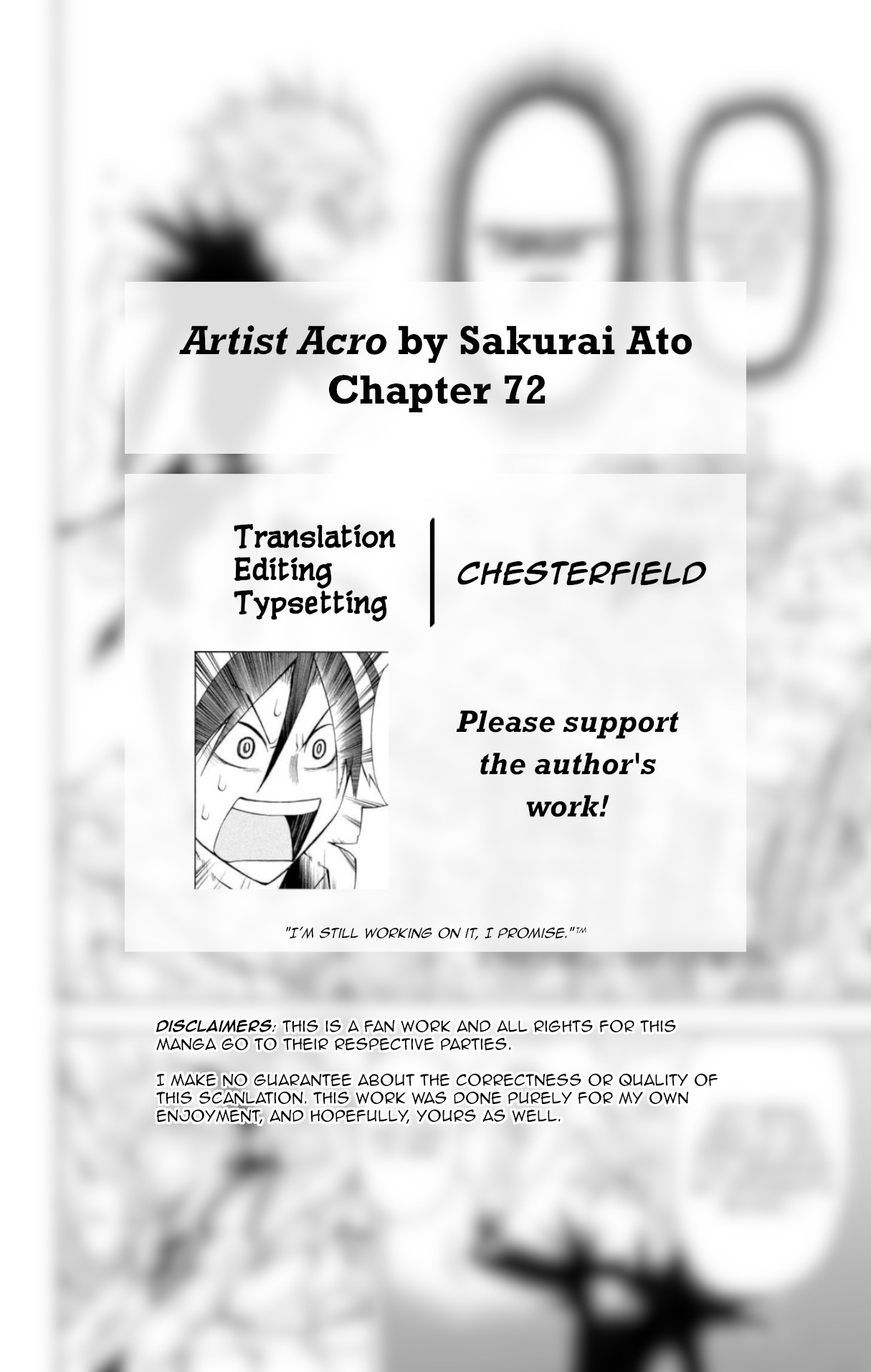 Artist Acro - Vol.8 Chapter 72: Nene, Shines