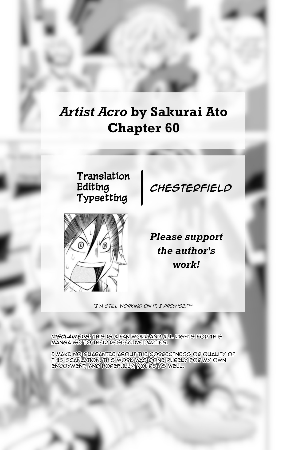 Artist Acro - Vol.7 Chapter 60: Nene, Plays Her Secret Move