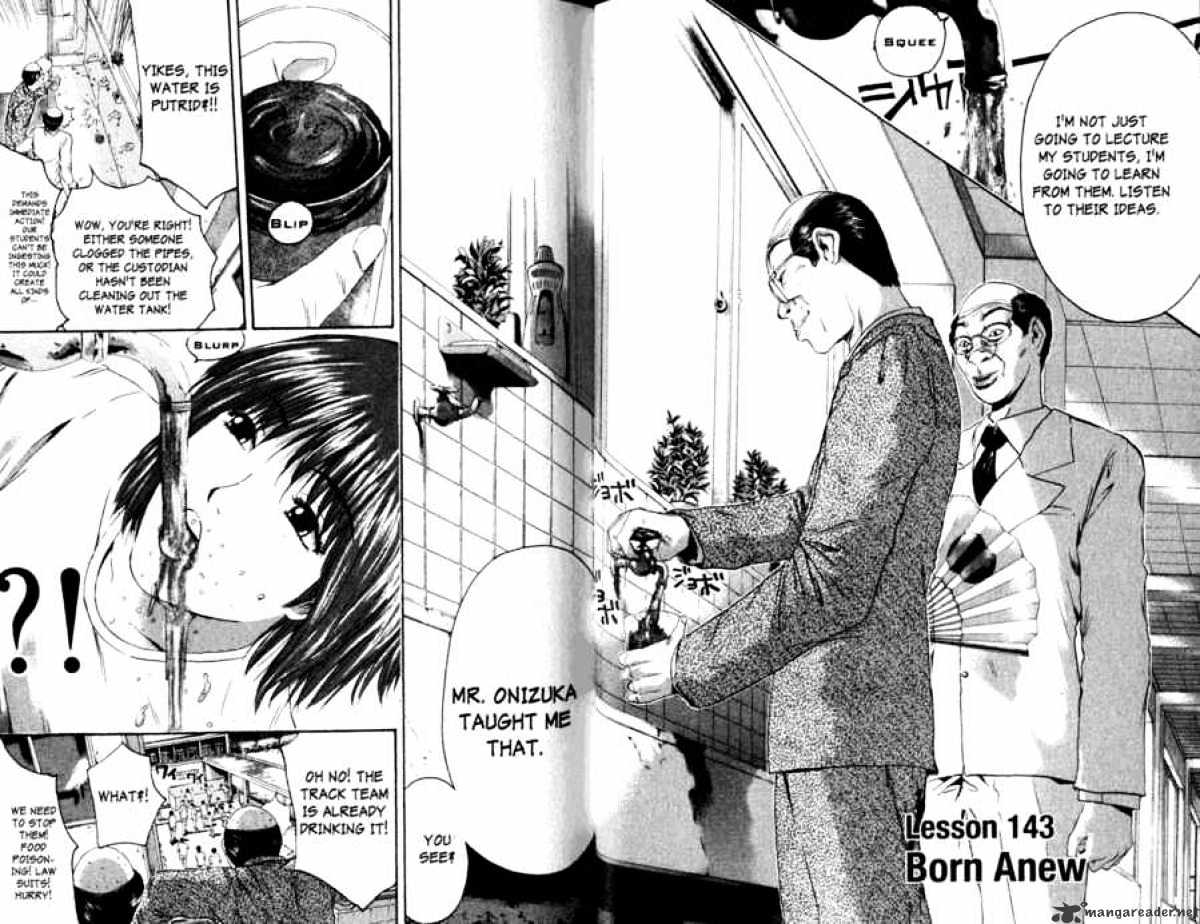 Great Teacher Onizuka - Chapter 143