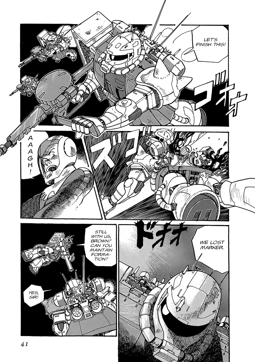 Mobile Suit Gundam: Record Of Mobile Suit Wars - Chapter 1: First Mission