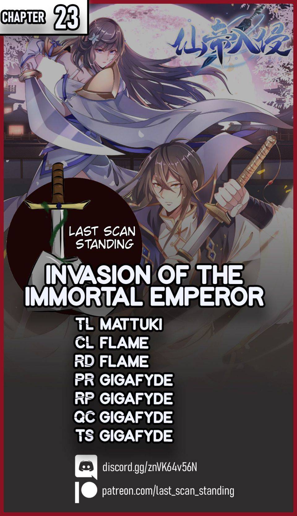 Invasion Of The Immortal Emperor - Chapter 23