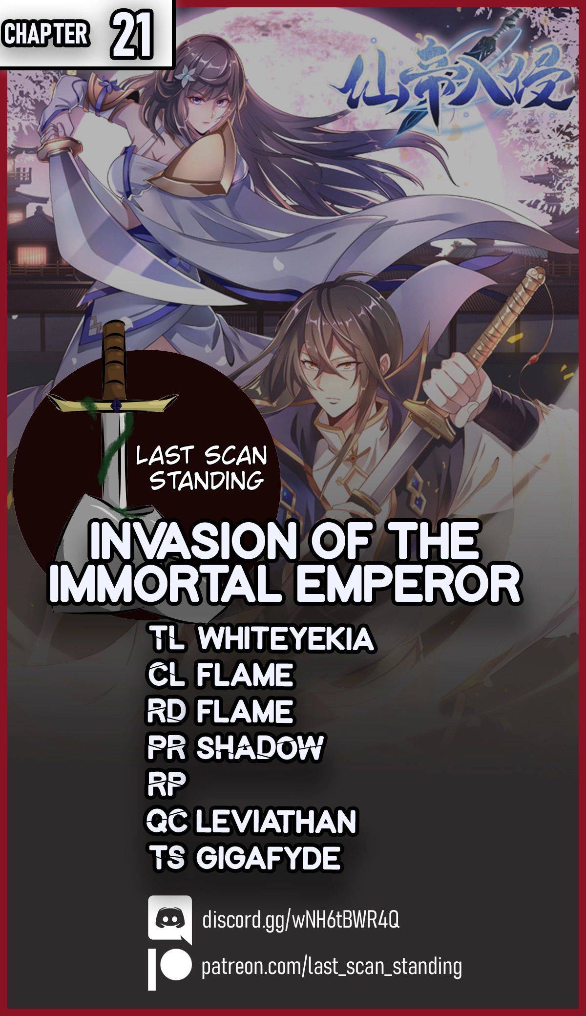 Invasion Of The Immortal Emperor - Chapter 21