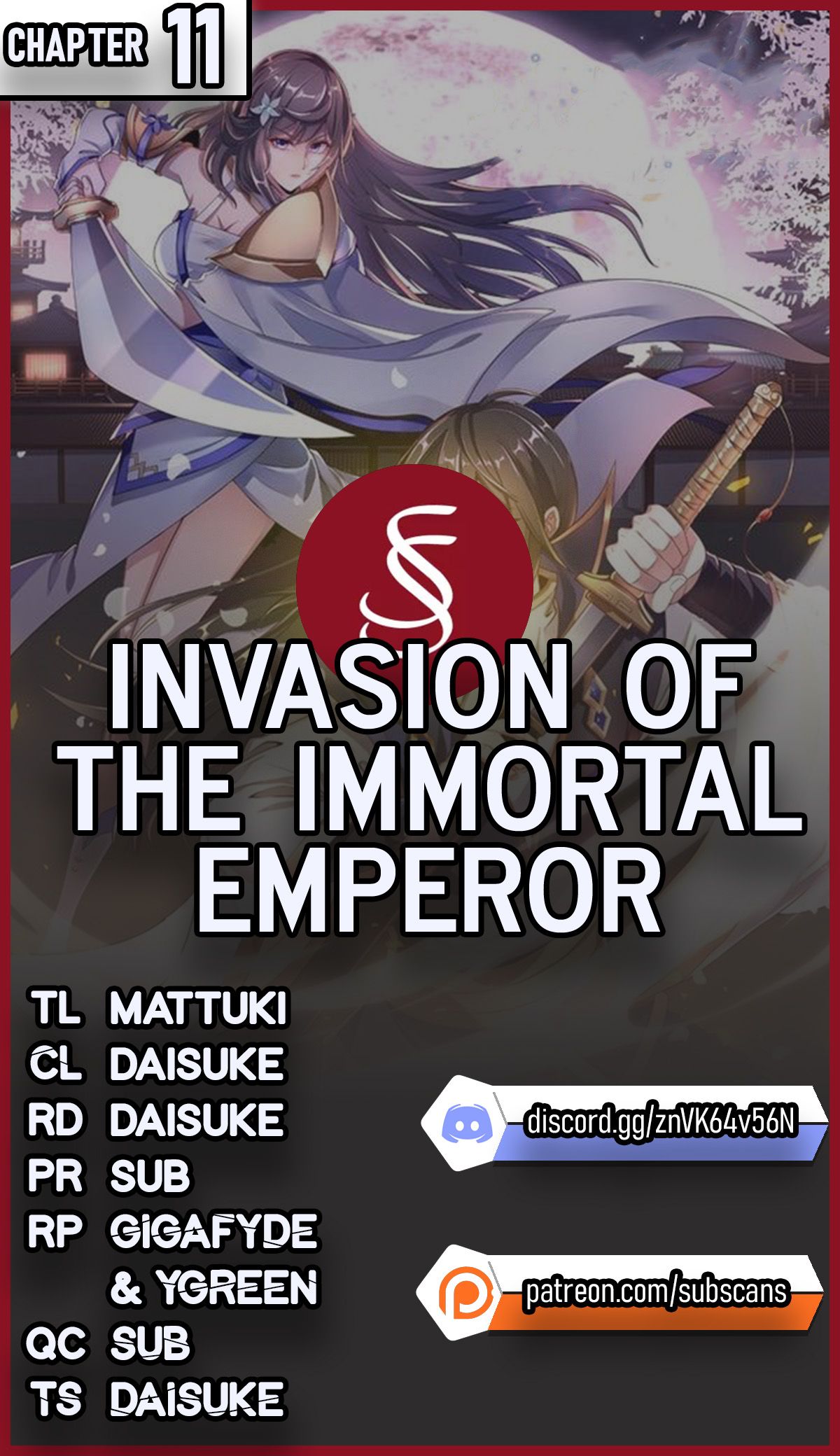 Invasion Of The Immortal Emperor - Chapter 11