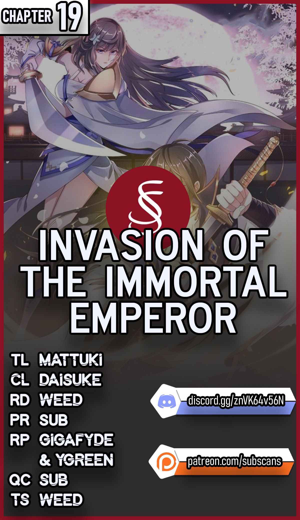 Invasion Of The Immortal Emperor - Chapter 19