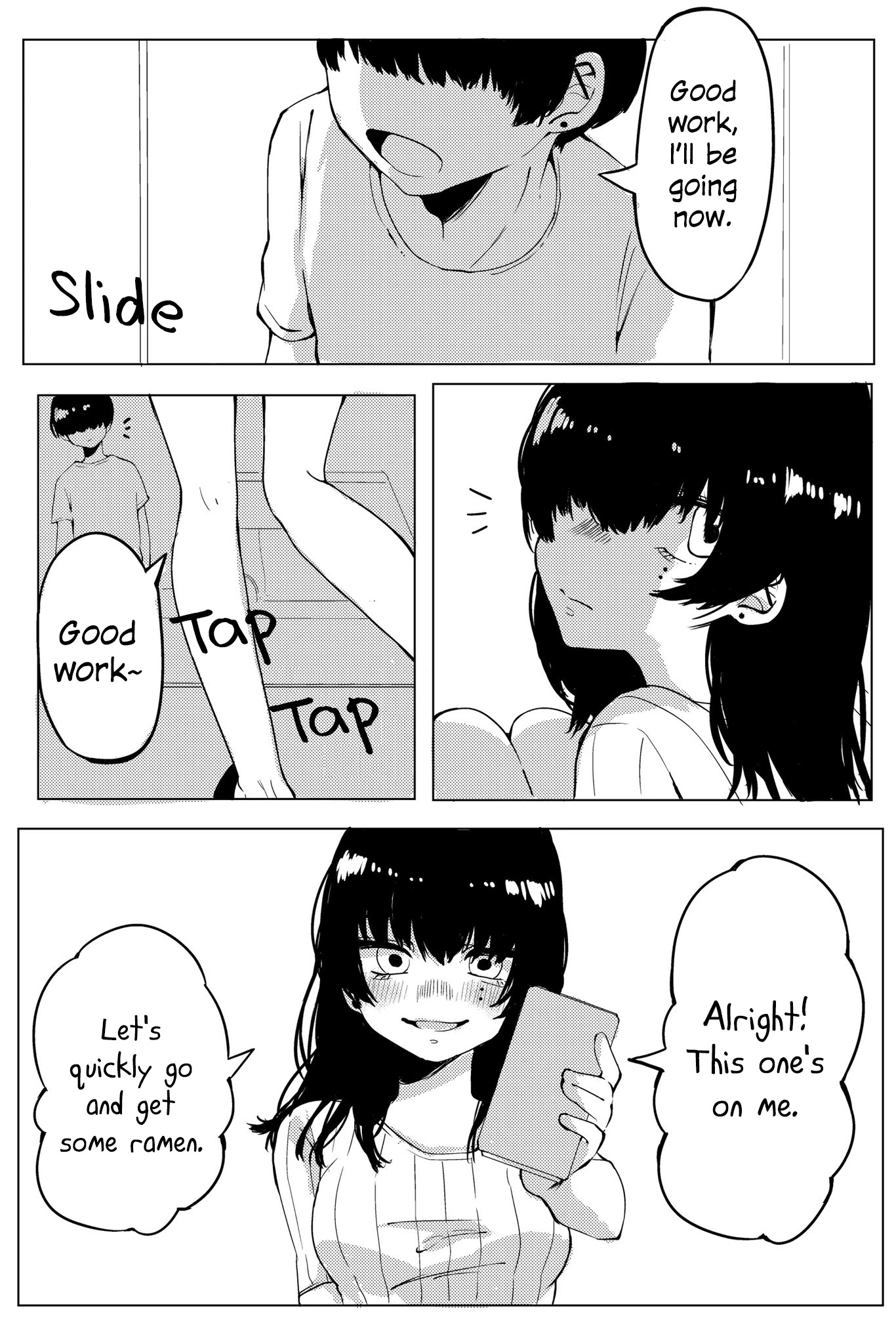 My Black Haired Senpai Wants To Mess With Me But... - Chapter 2