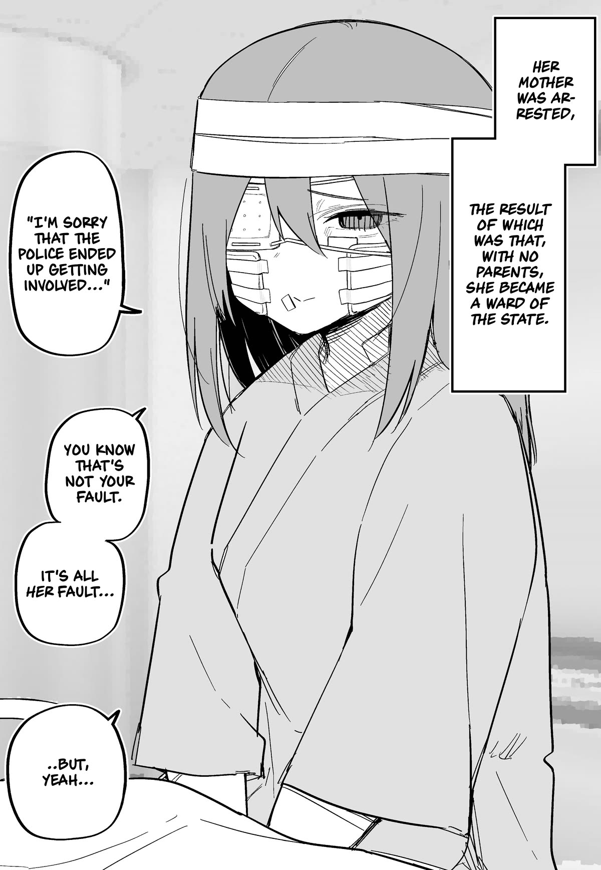 I'm Worried About My Classmate Who's Covered In Bruises - Chapter 36