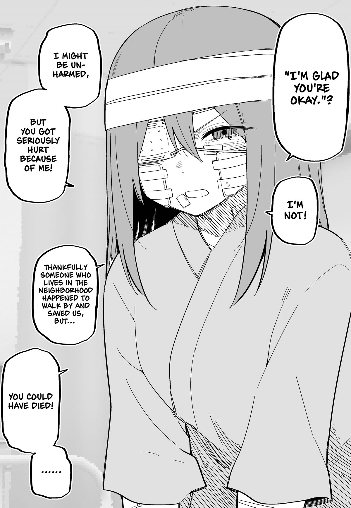 I'm Worried About My Classmate Who's Covered In Bruises - Chapter 35