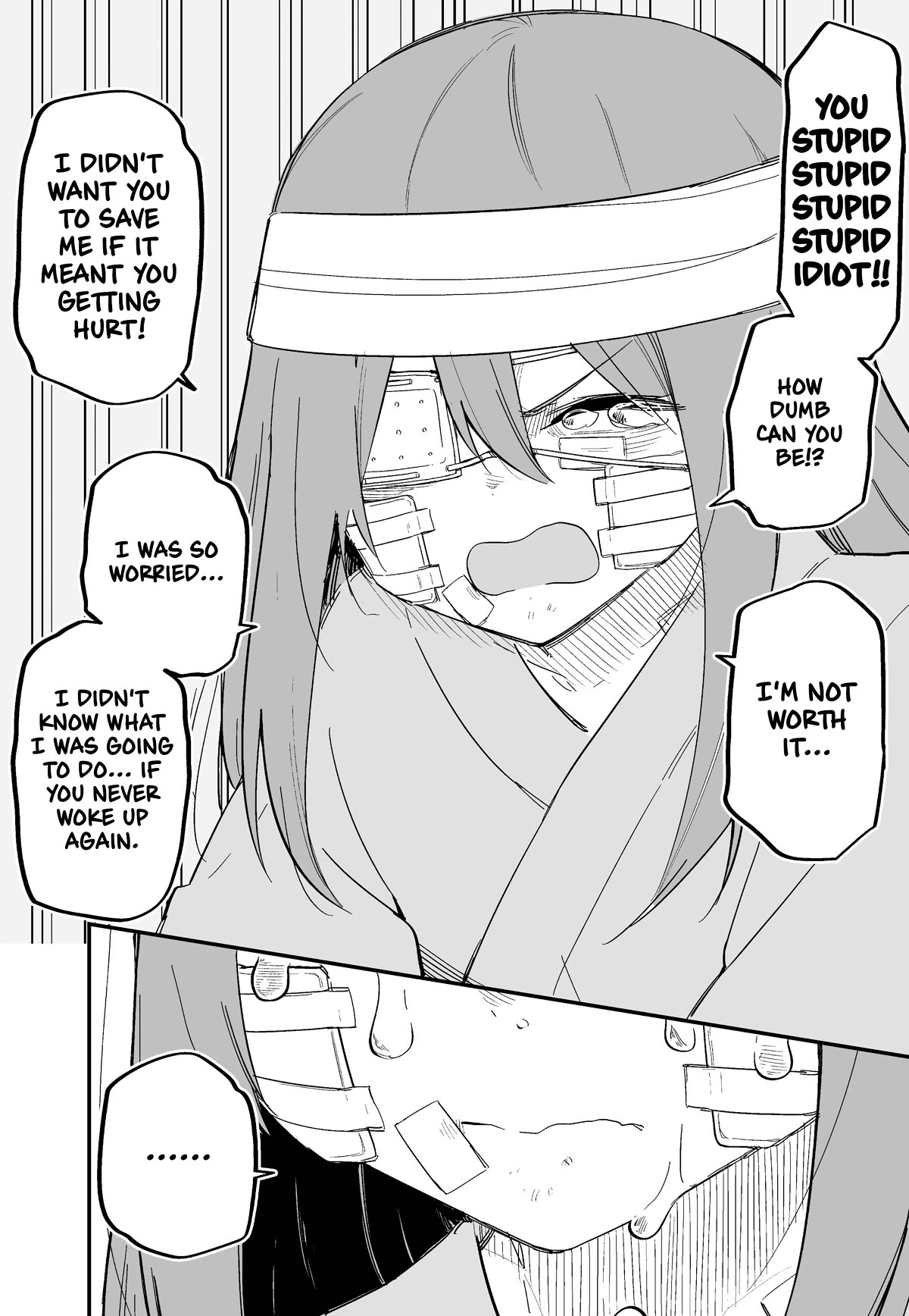 I'm Worried About My Classmate Who's Covered In Bruises - Chapter 35