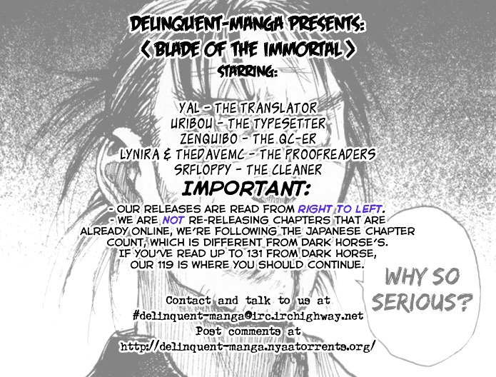 Mugen No Juunin - Vol.20 Chapter 134 : Abstract On Transplantation