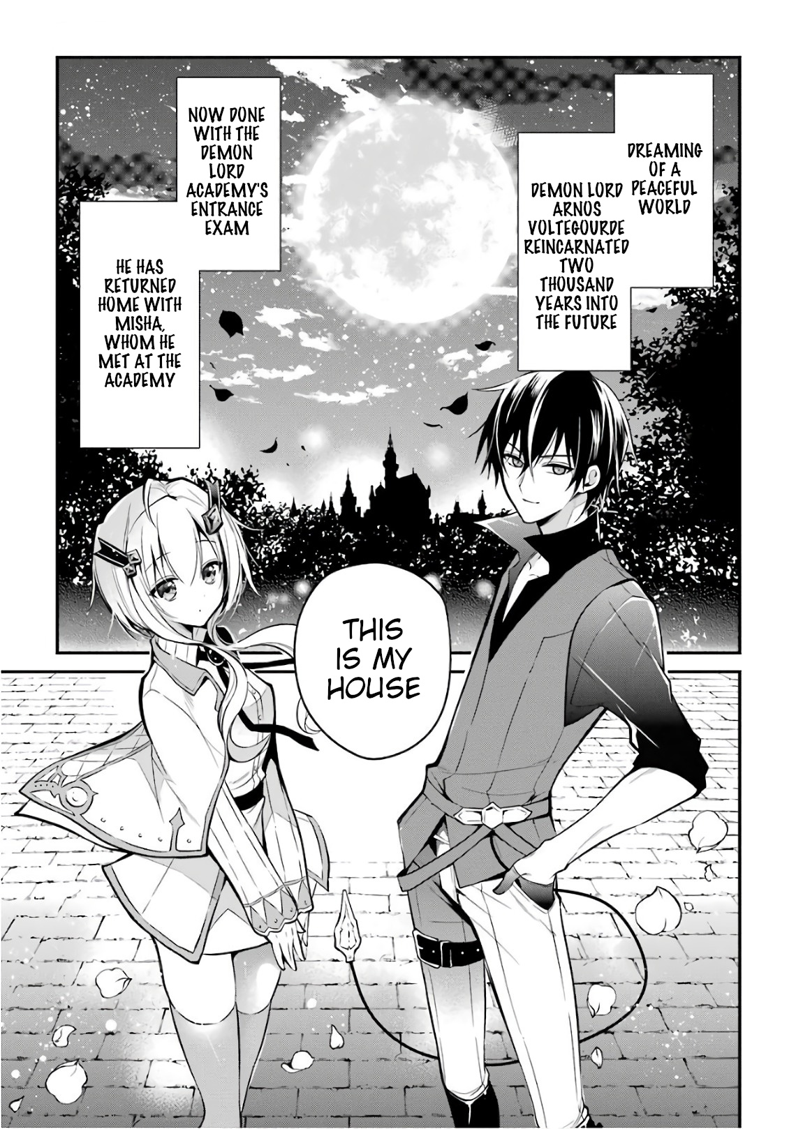 Maou Gakuin No Futekigousha - Vol.1 Chapter 3: The Brand Of An Unqualified Student