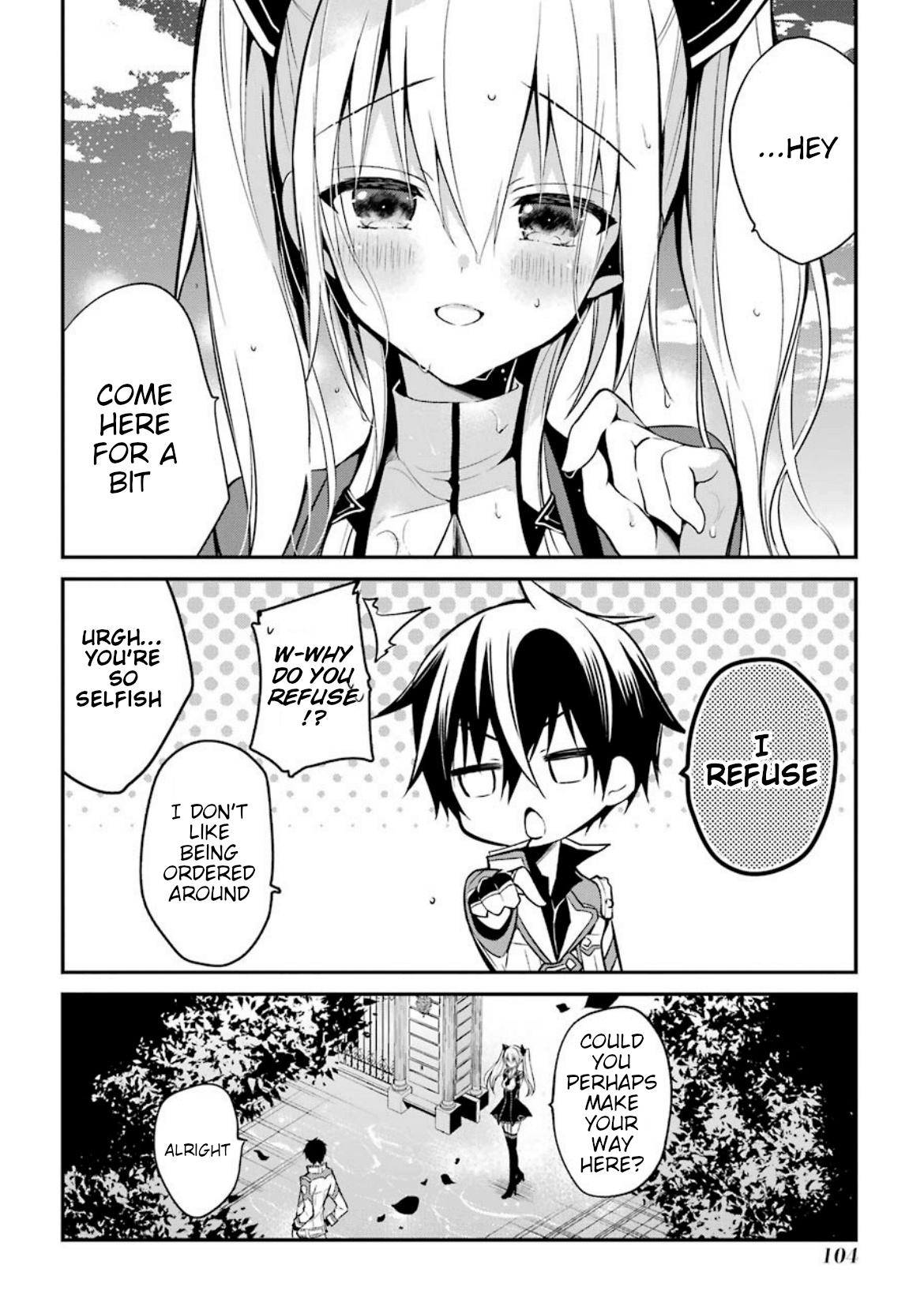 Maou Gakuin No Futekigousha - Vol.2 Chapter 6: The Necron Sisters