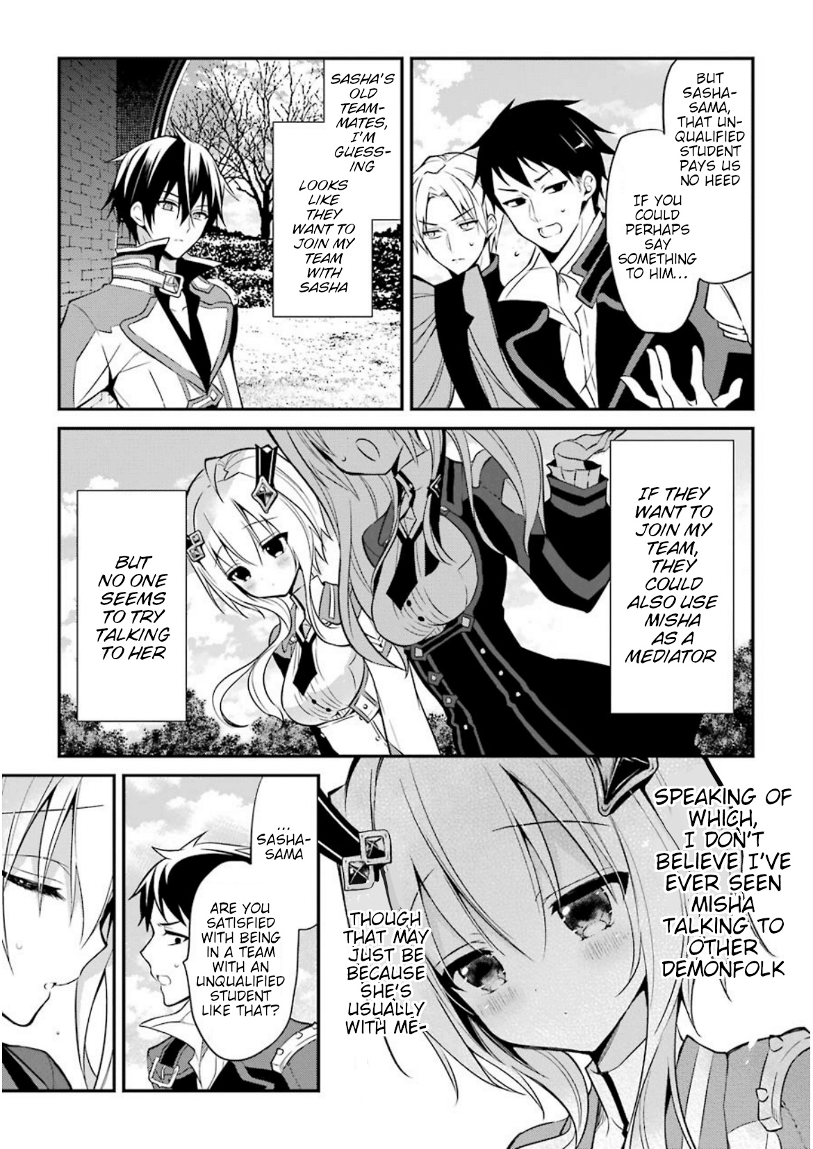 Maou Gakuin No Futekigousha - Vol.2 Chapter 7: Lesson On Great Magic