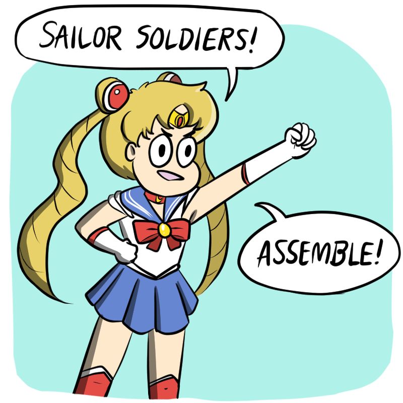 As Per Usual - Chapter 252 : Sailor Soldiers