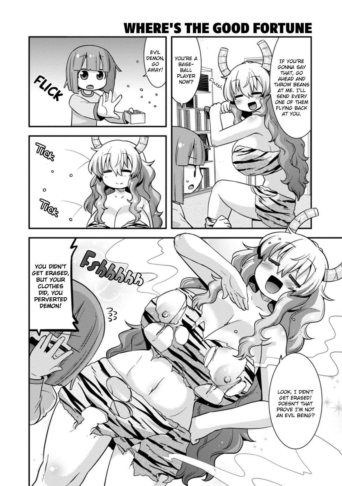 Miss Kobayashi's Dragon Maid: Lucoa Is My Xx - Vol.5 Chapter 37: Shouta And Setsubun