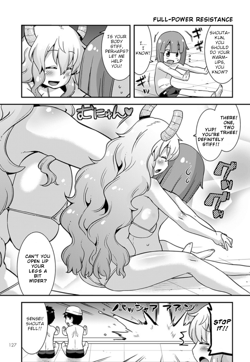 Miss Kobayashi's Dragon Maid: Lucoa Is My Xx - Chapter 6: Shouta And Pool Opening