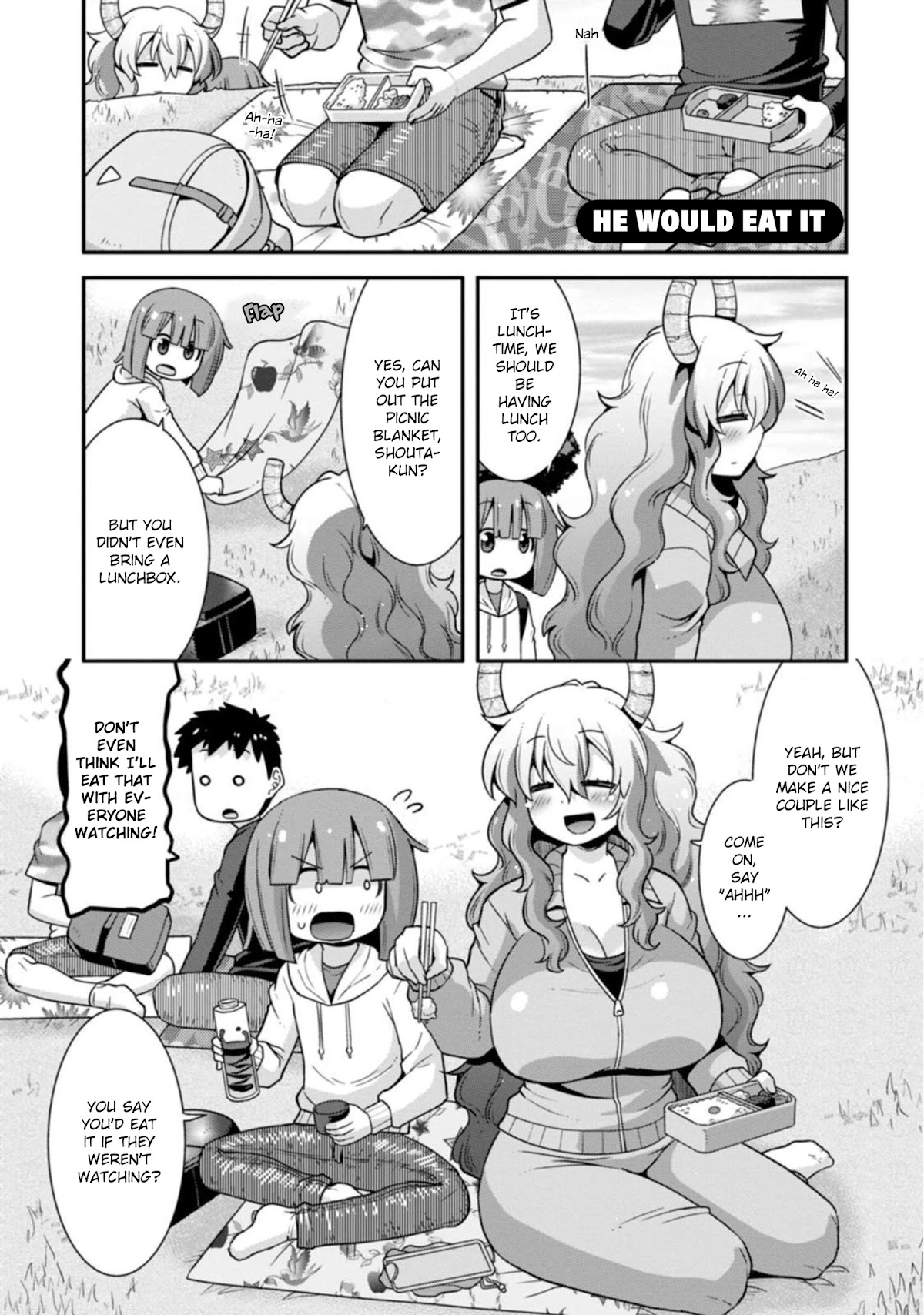 Miss Kobayashi's Dragon Maid: Lucoa Is My Xx - Chapter 28: Shouta And Excursion